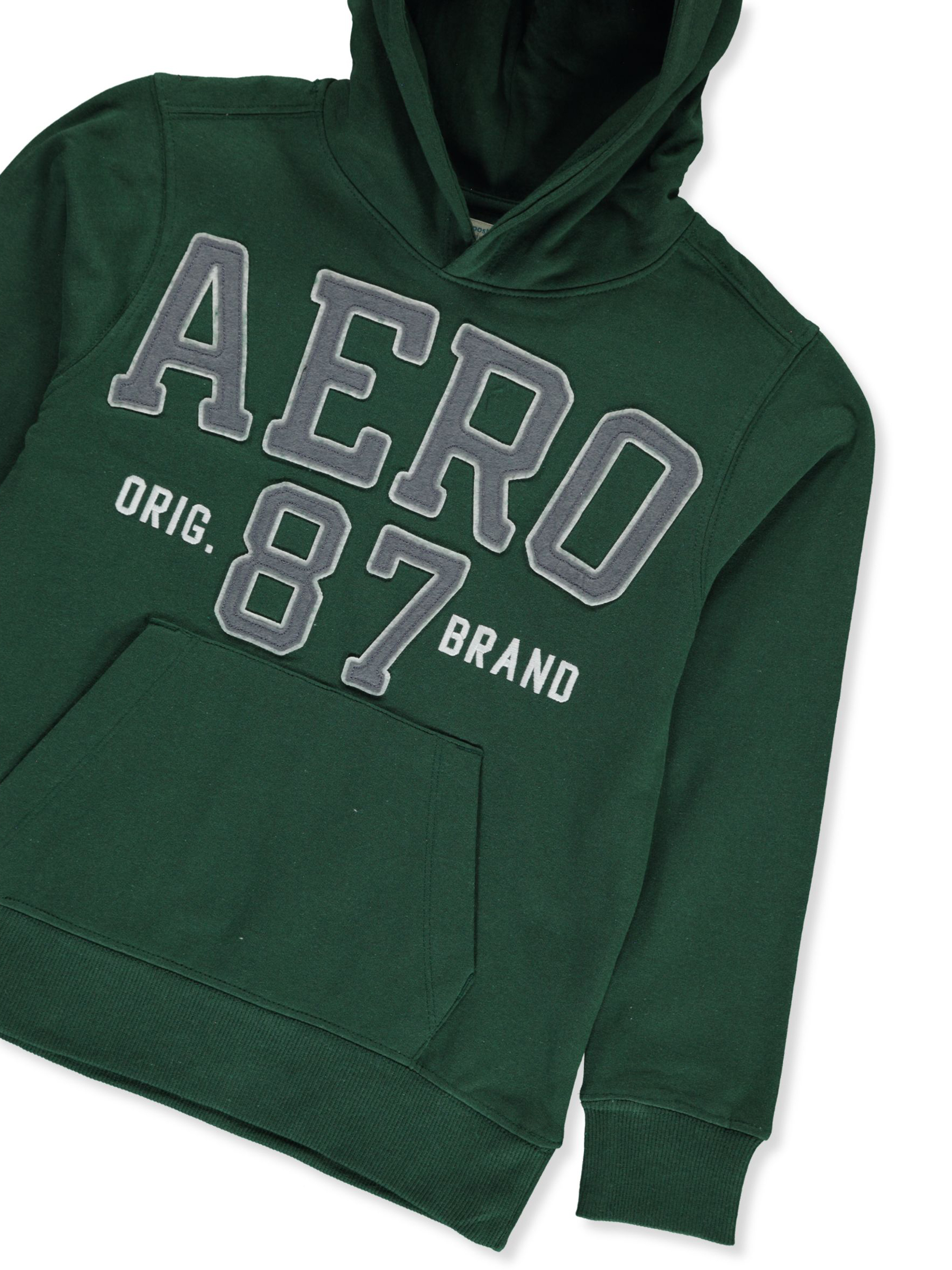 Aeropostale Boys' Fleece Varsity Hoodie - Picture 6 of 6