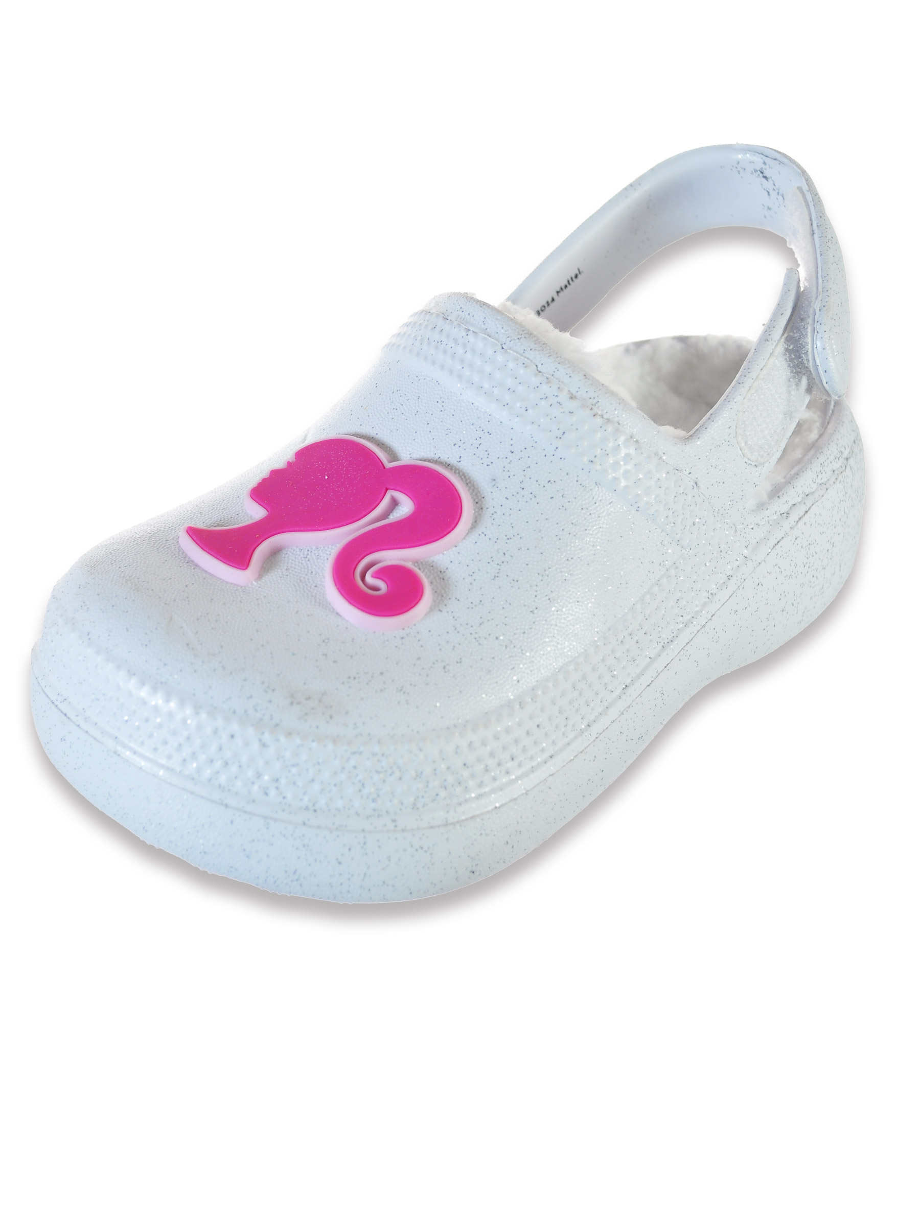 Barbie Girls' Faux-Fur Lined Sparkle Clogs - Afbeelding 5 van 7