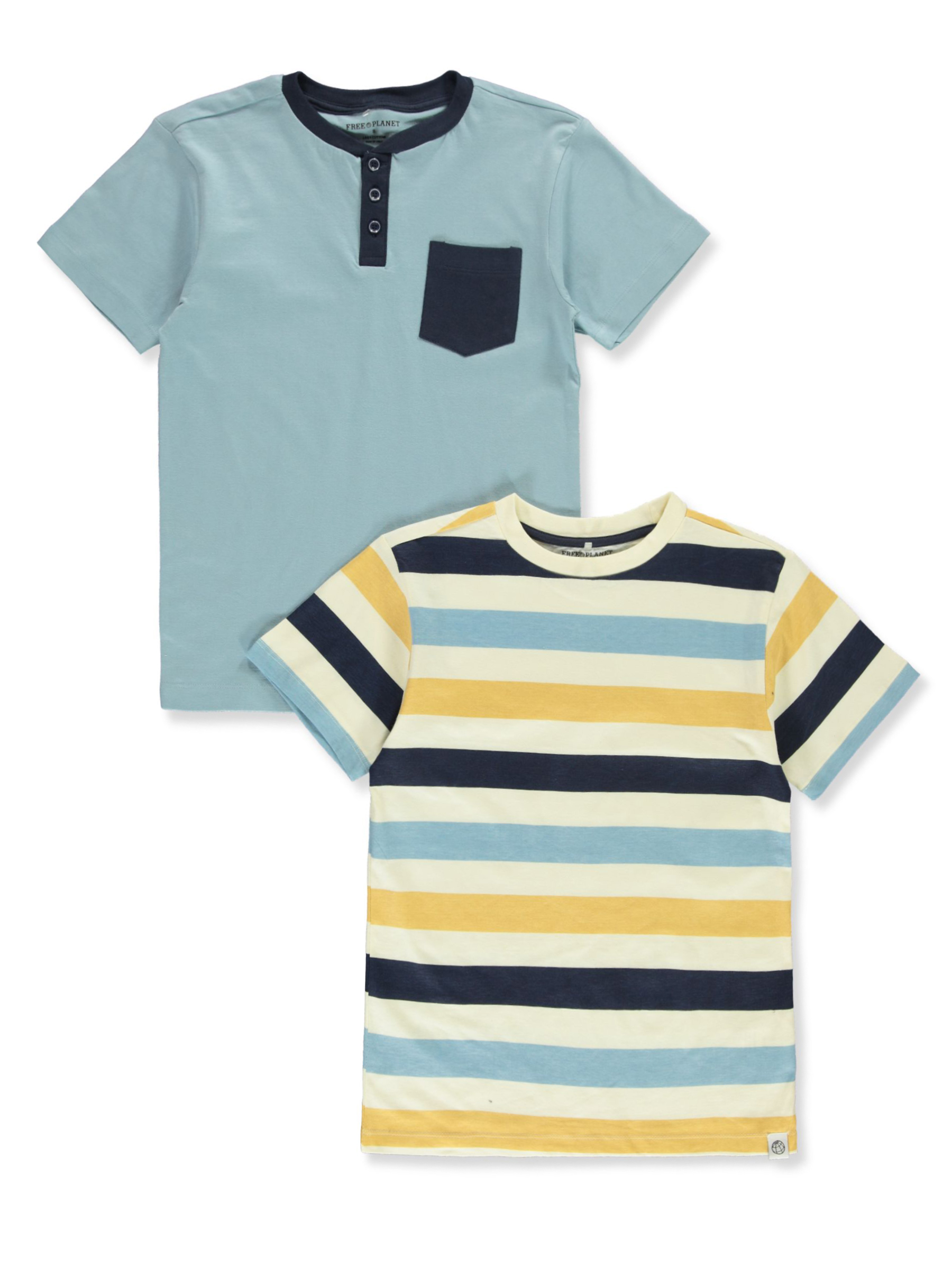 Free Planet Boys' 3-Piece Shorts Set Outfit Color: blue Size: 4 - Picture 11 of 12