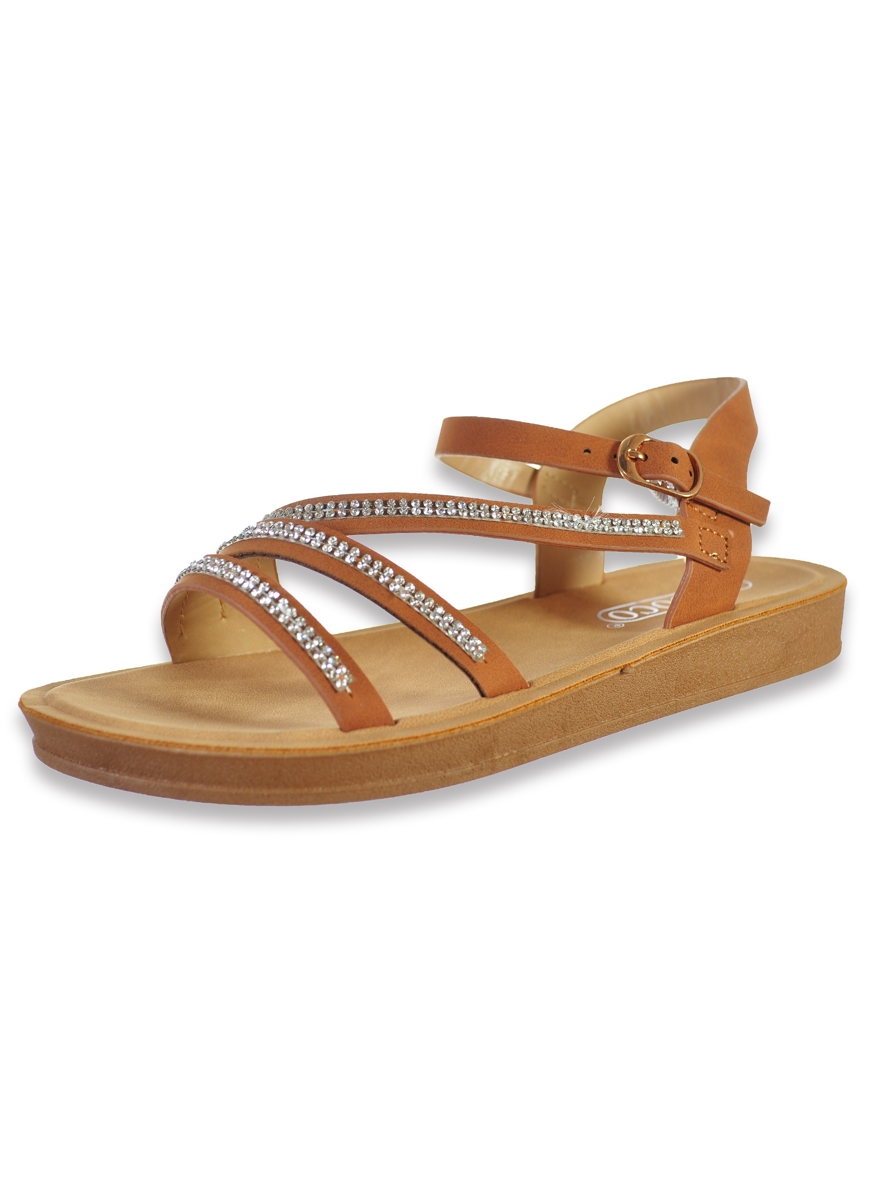Coco Jumbo Mädchen Strass Kreuzriemen Sandalen - Bild 6 von 13
