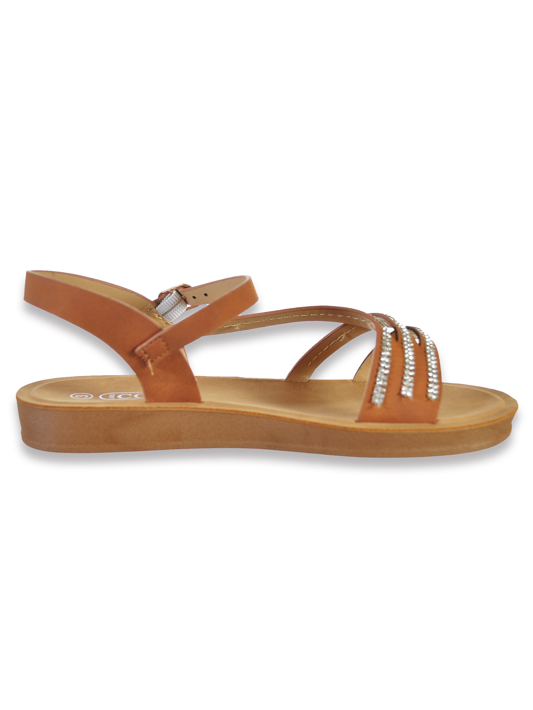 Coco Jumbo Mädchen Strass Kreuzriemen Sandalen - Bild 8 von 13