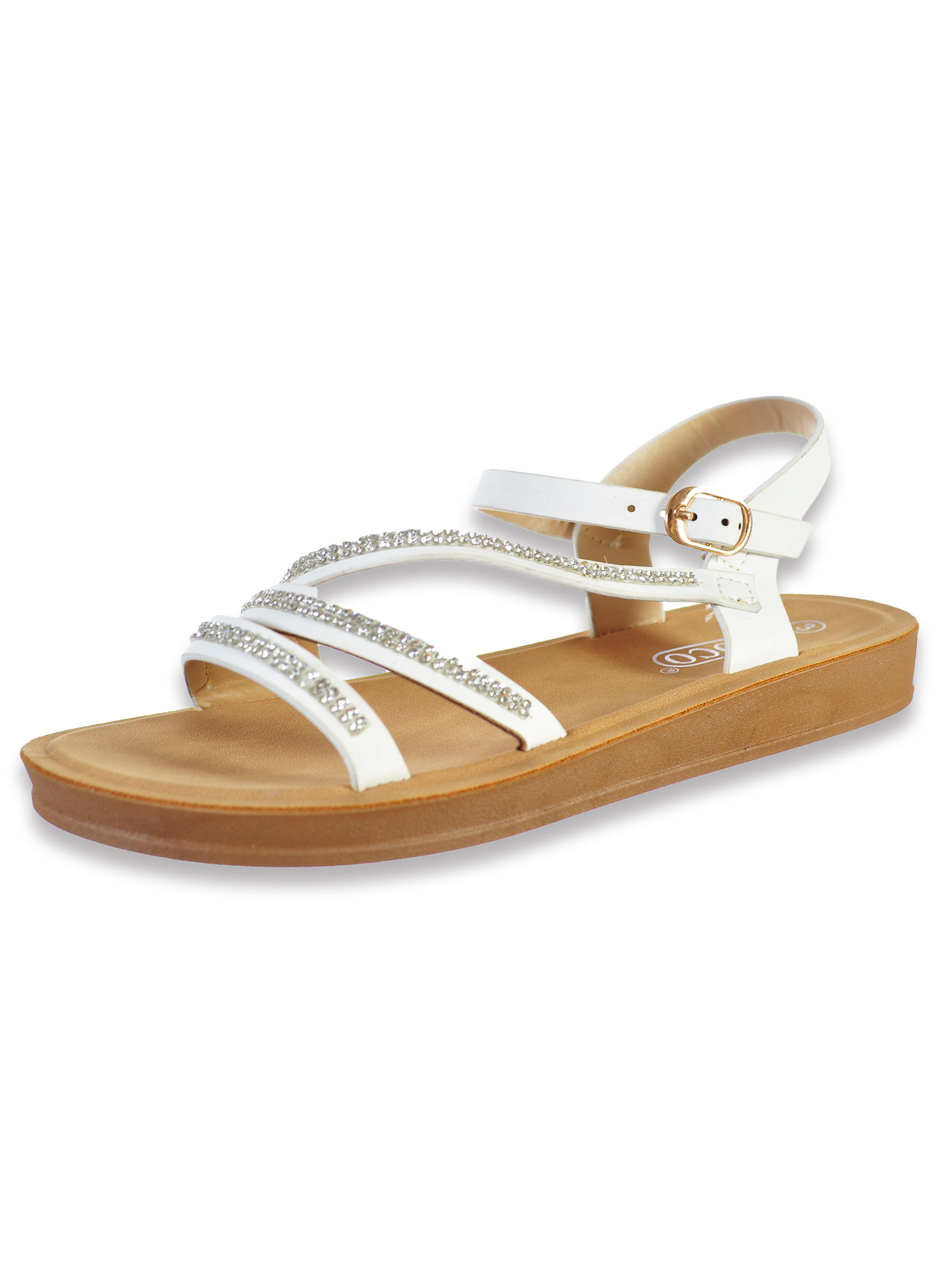 Coco Jumbo Mädchen Strass Kreuzriemen Sandalen - Bild 10 von 13