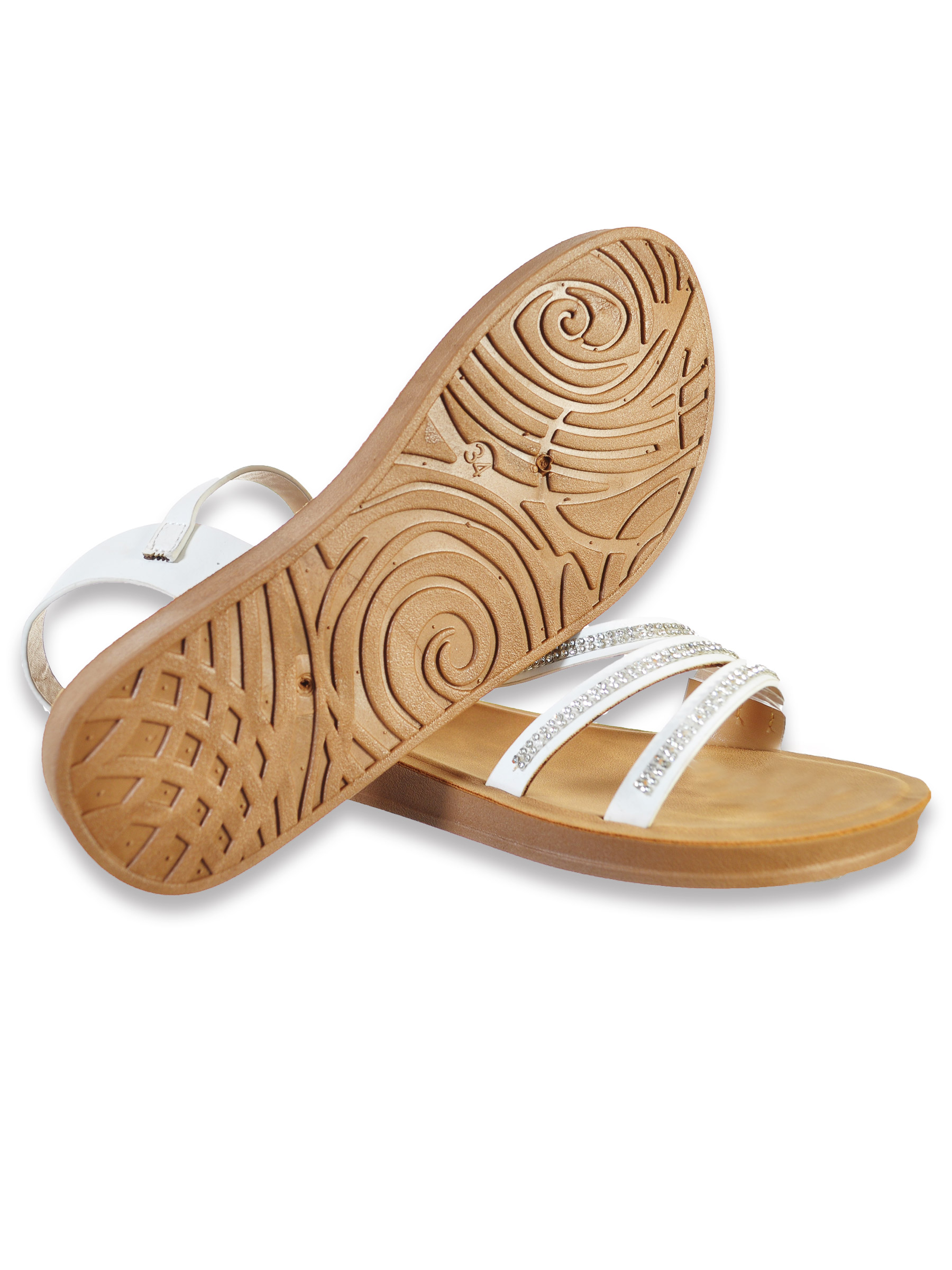 Coco Jumbo Mädchen Strass Kreuzriemen Sandalen - Bild 13 von 13