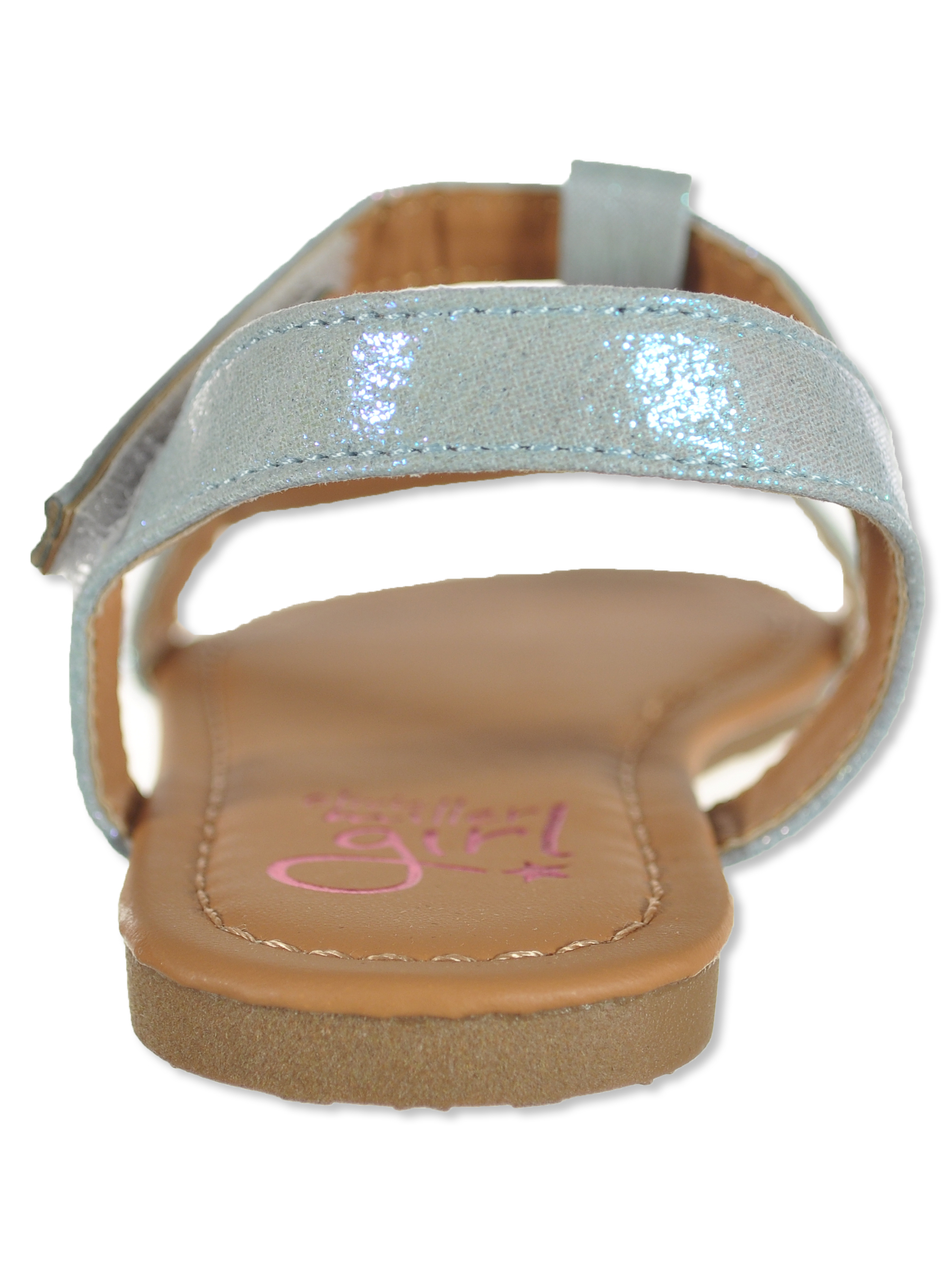 Olivia Miller Girls' Metallic Unicorn Sandals Color: pink Size: 5 toddler - Picture 8 of 8
