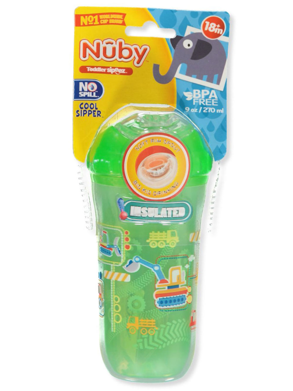 Nuby Baby Cool Sipper Insulated Toddler Cup - Picture 3 of 3