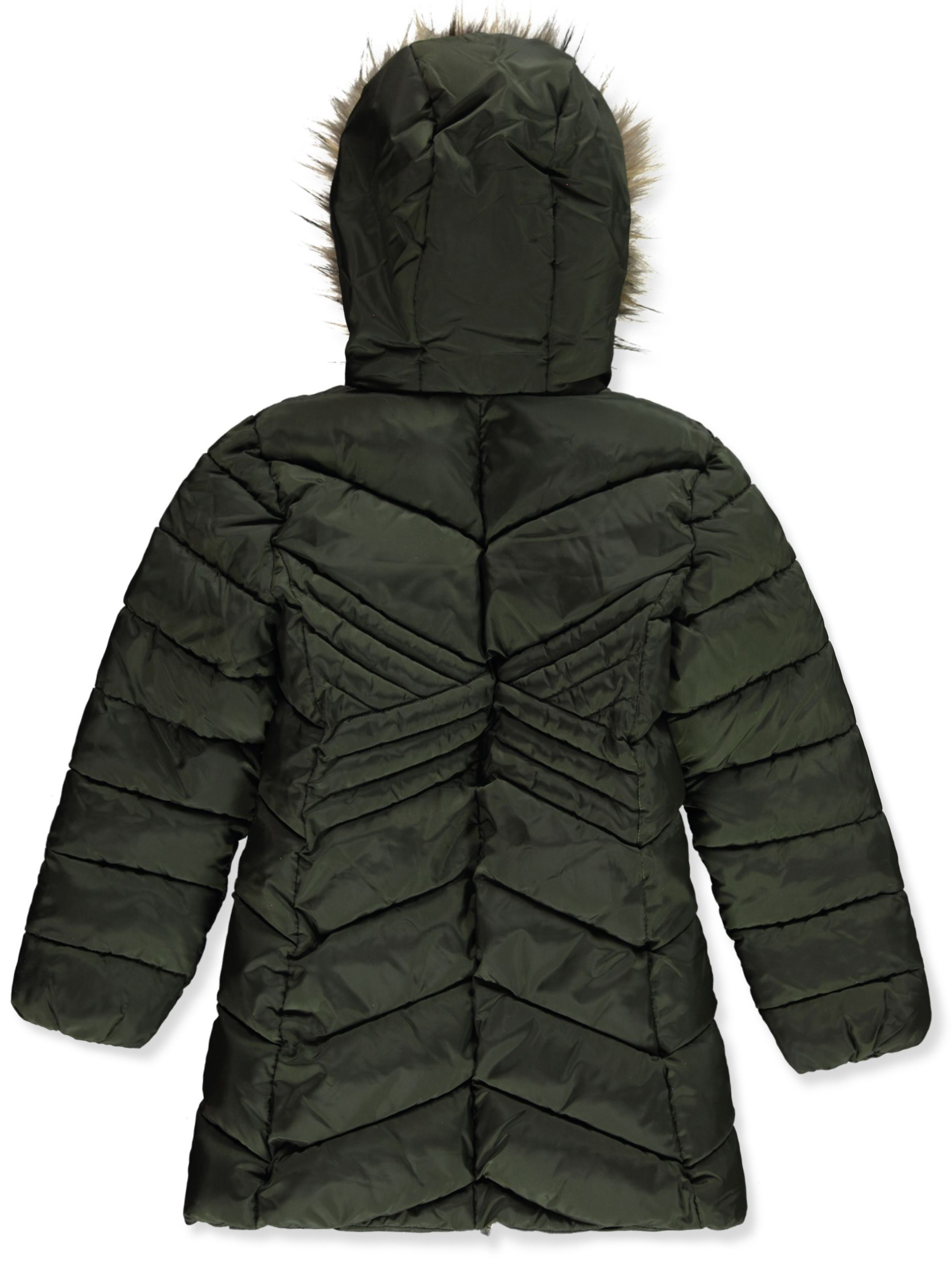Rothschild Girls' Long Puffer Jacket - Picture 8 of 8