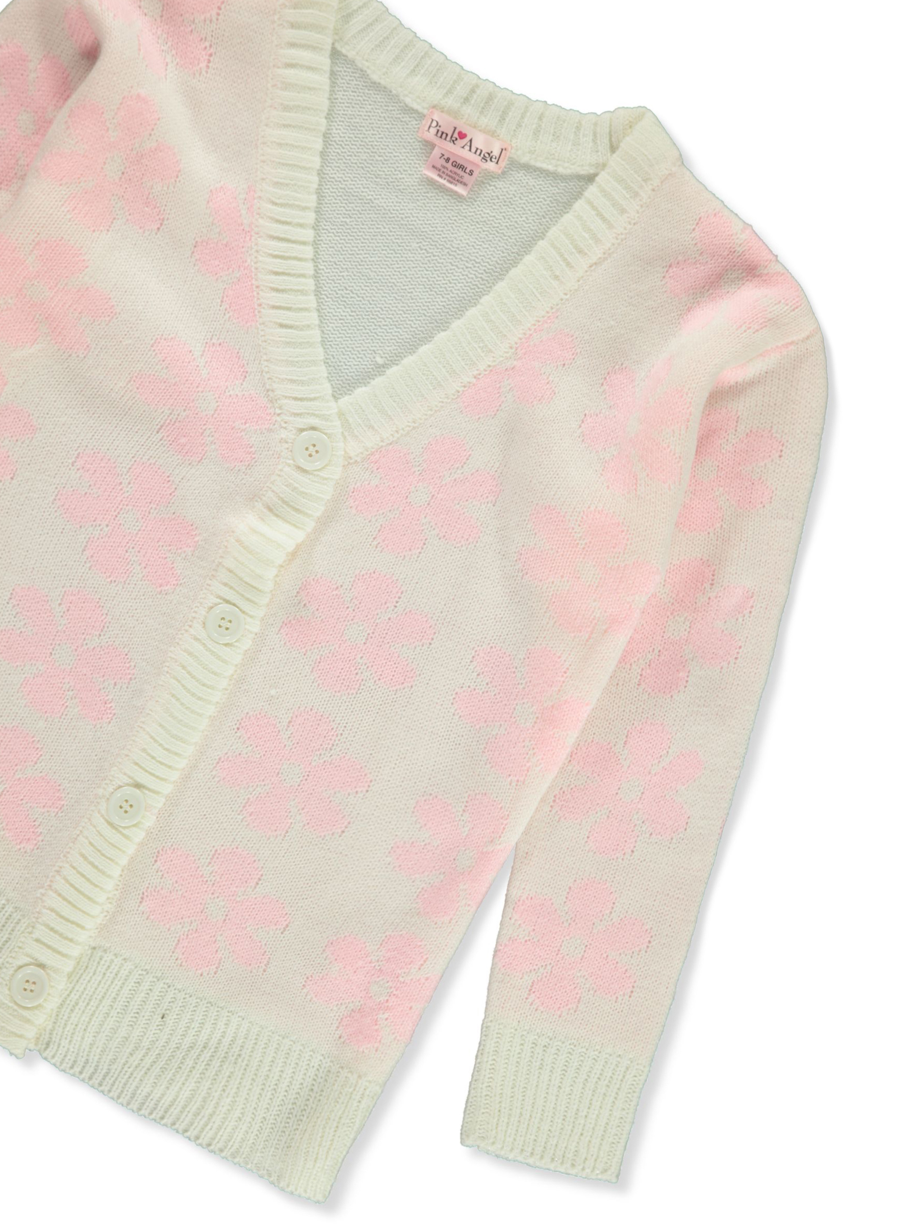 Pink Angel Girls' Cloudy Cardigan Sweater - Picture 9 of 9