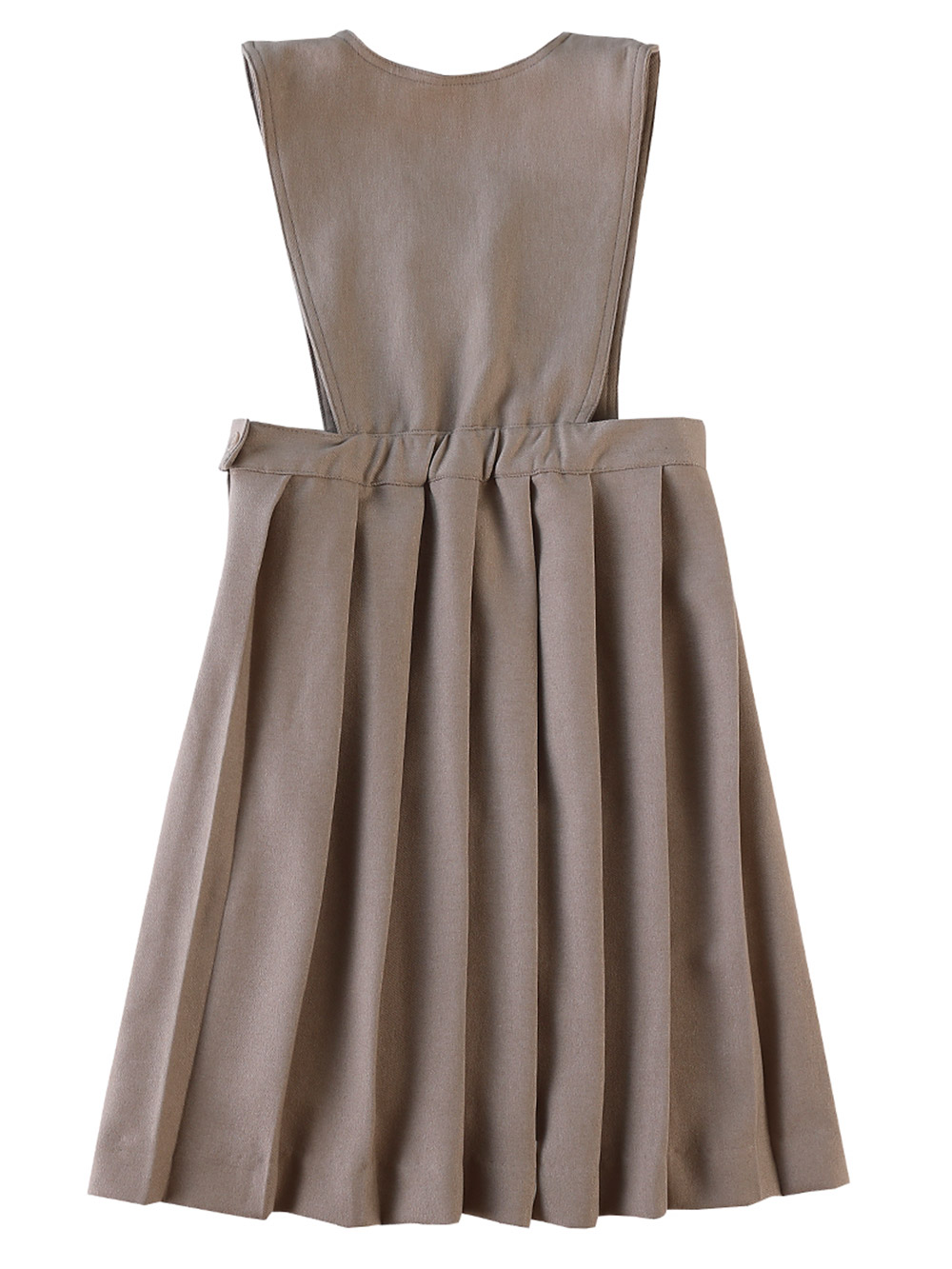 Smith's American Girls' Pleated Jumper Color: gray Size: 10 - Picture 11 of 14