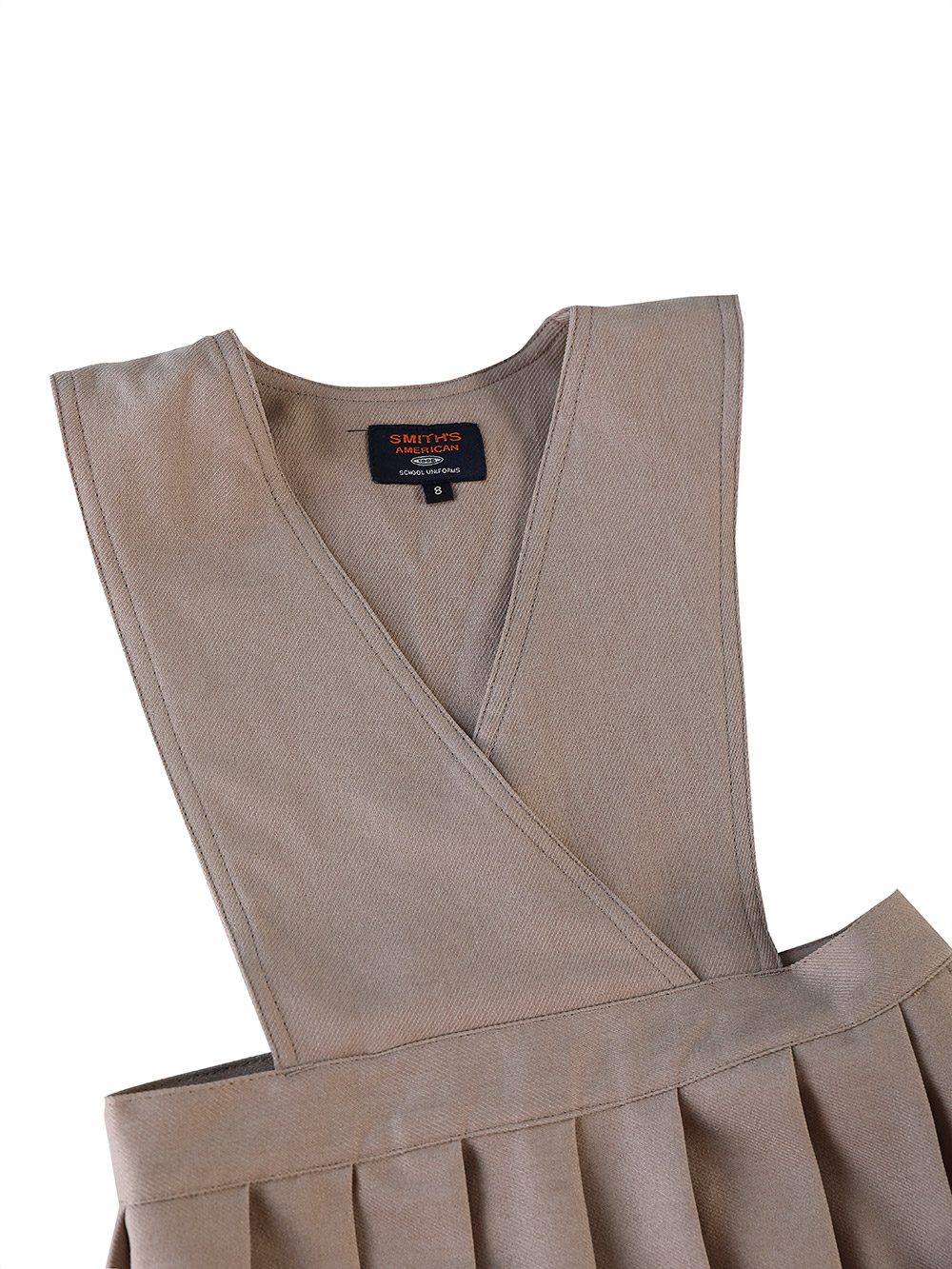 Smith's American Girls' Pleated Jumper Color: gray Size: 10 - Picture 13 of 14