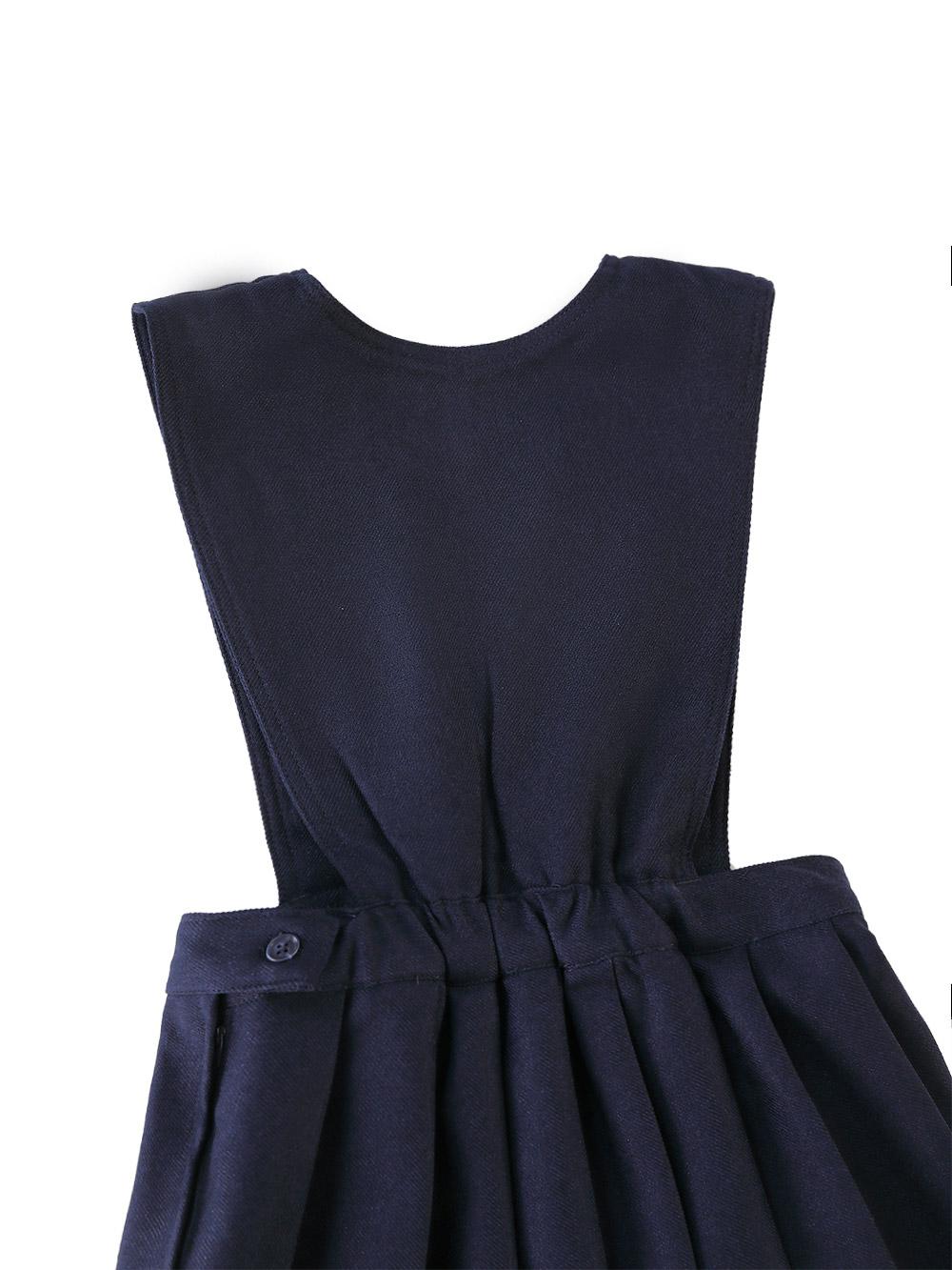 Smith's American Girls' Pleated Jumper Color: gray Size: 10 - Picture 7 of 14