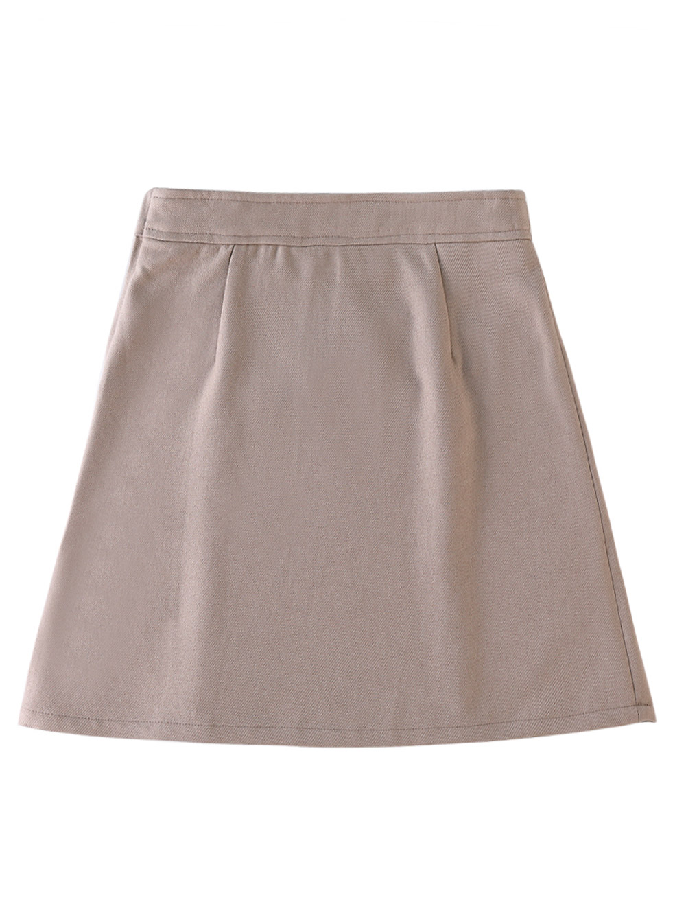 Smith's American Girls' Pleated Scooter Skirt Color: gray Size: 6 - Picture 13 of 14