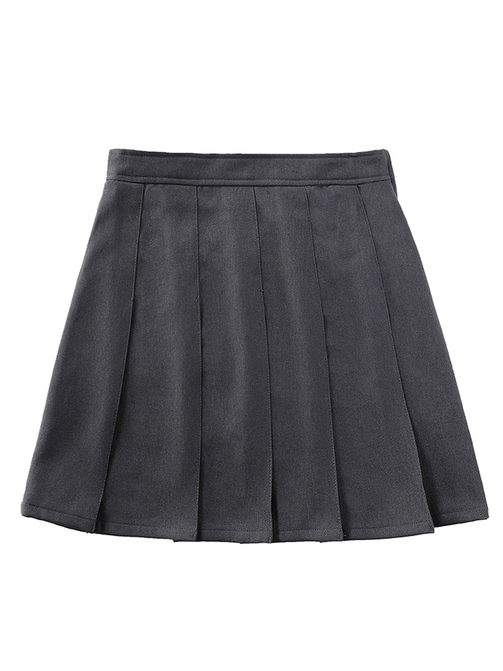 Smith's American Girls' Pleated Scooter Skirt Color: gray Size: 6 - Picture 14 of 14