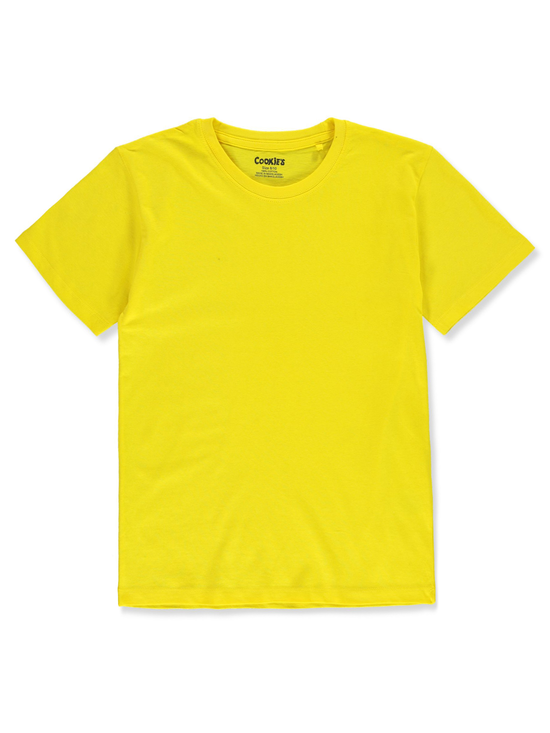 Cookie's Jungen T-Shirt einfarbig Rundhals - Bild 35 von 36