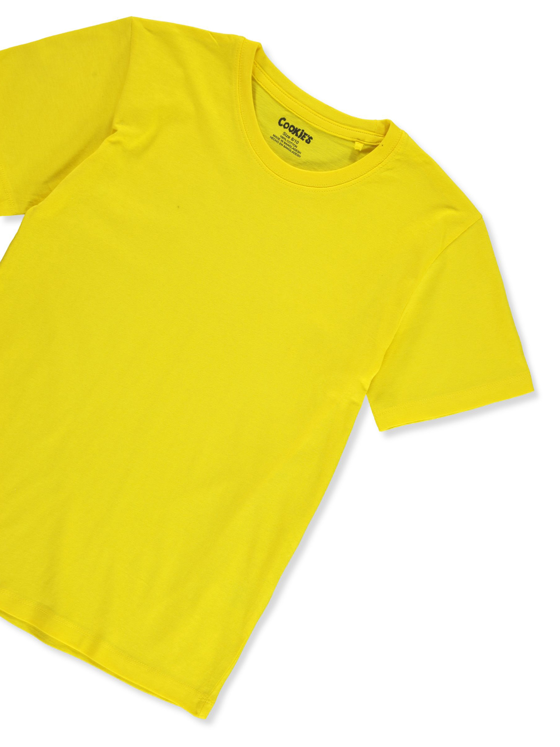 Cookie's Jungen T-Shirt einfarbig Rundhals - Bild 34 von 36
