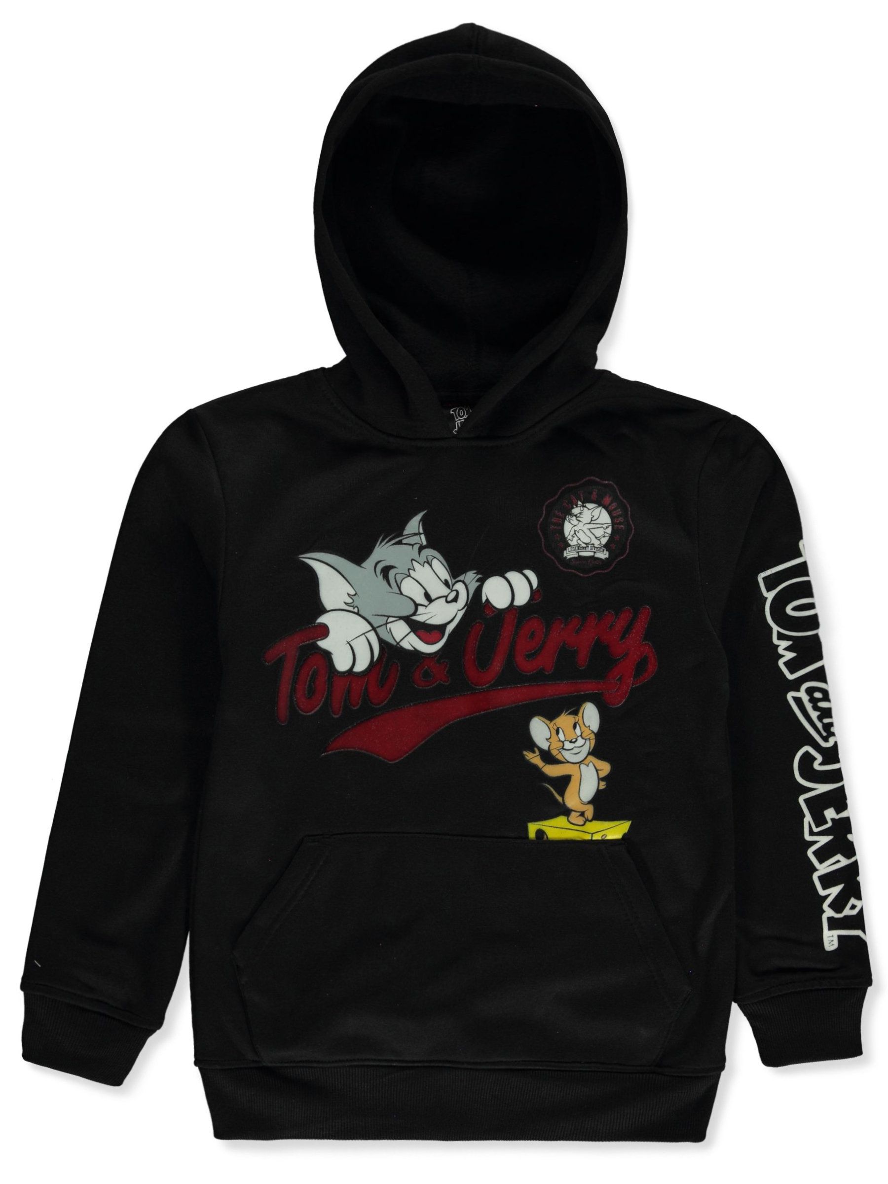 Tom & Jerry Boys' Cat And Mouse Hoodie - Picture 4 of 6