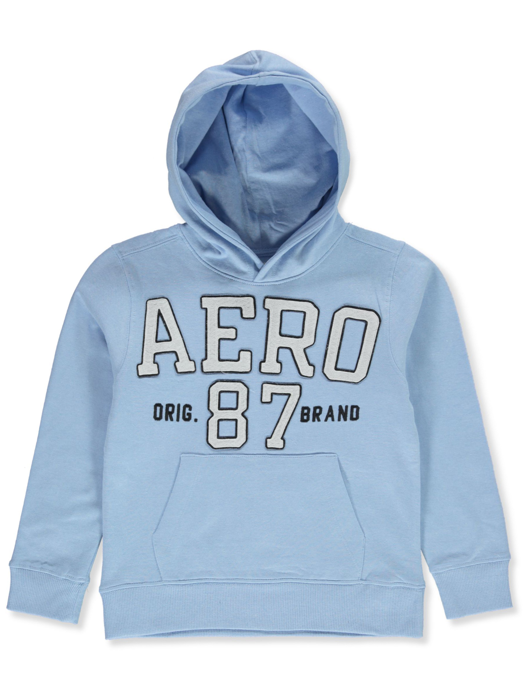 Aeropostale Boys' Fleece Varsity Hoodie - Picture 4 of 6