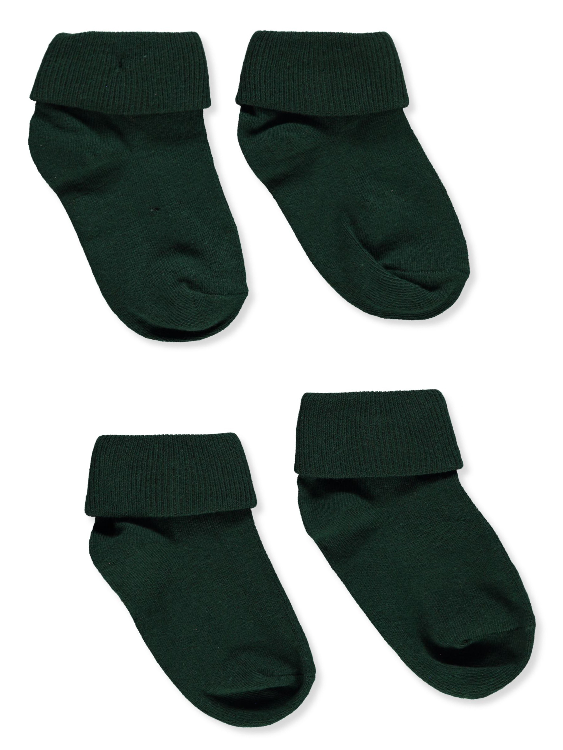 Blue Heaven Girls' 2-Pack Triple Roll Socks Color: black Size: 5 - 6 - Picture 7 of 13