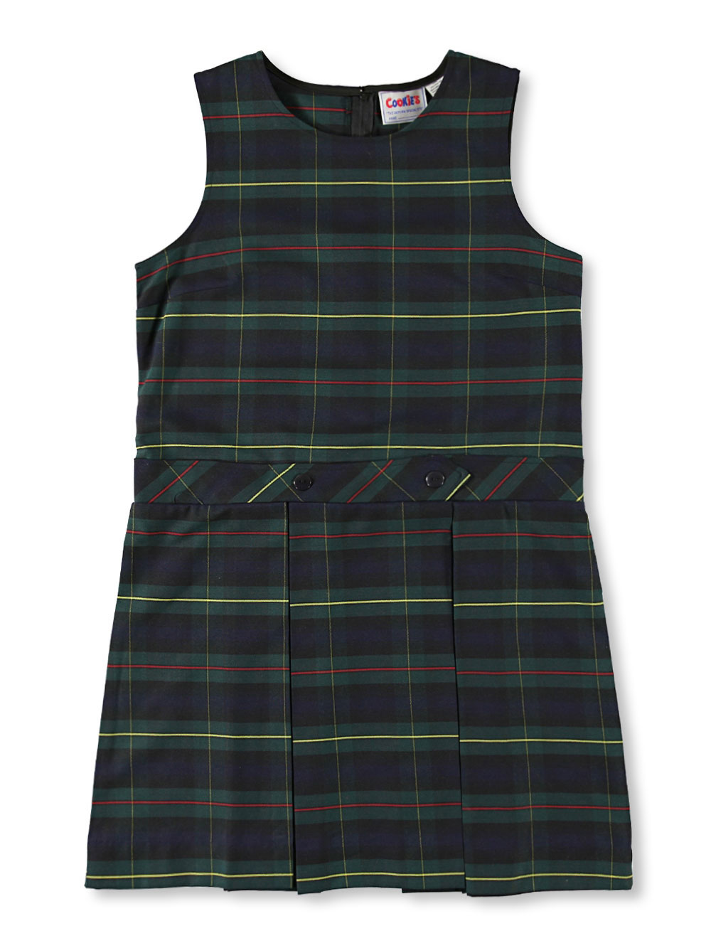 Cookies’ Girls’ Plus Size Bib Front Jumper