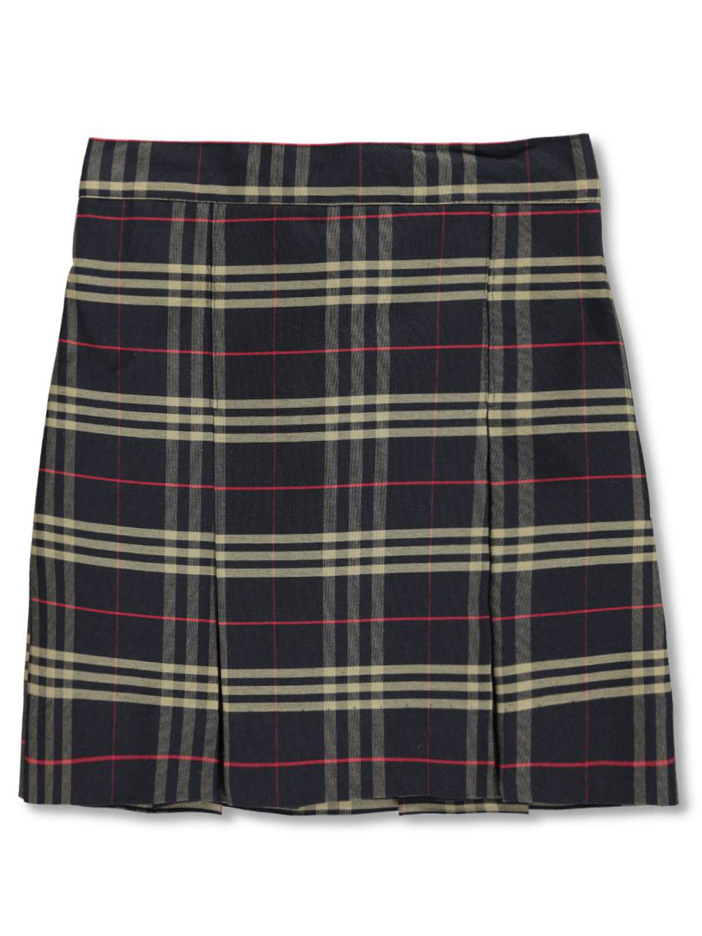 Cookie's Girls' Box Pleat Plaid Uniform Skirt - Picture 7 of 7