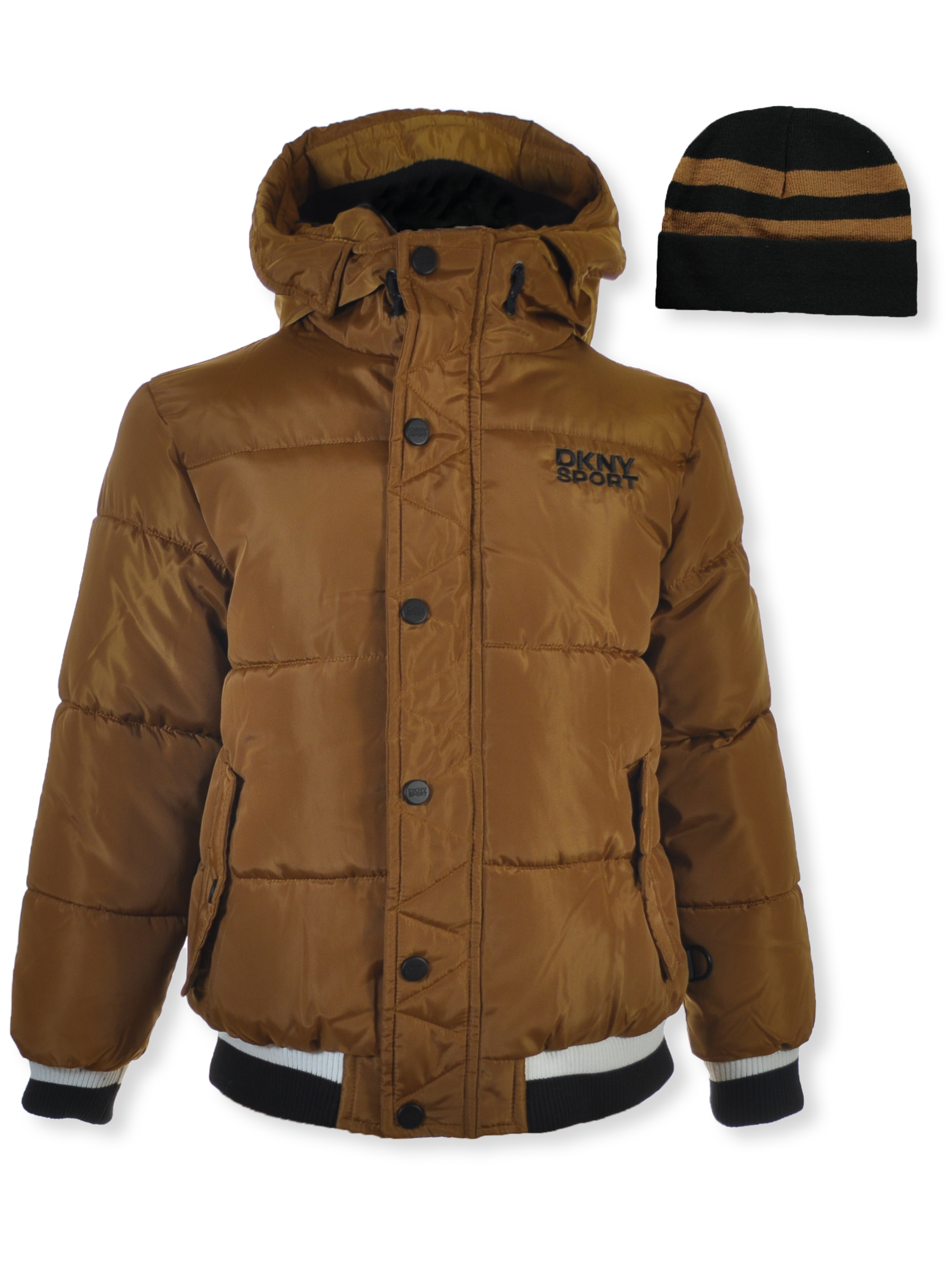 DKNY Boys' Puffer Jacket - Picture 6 of 17