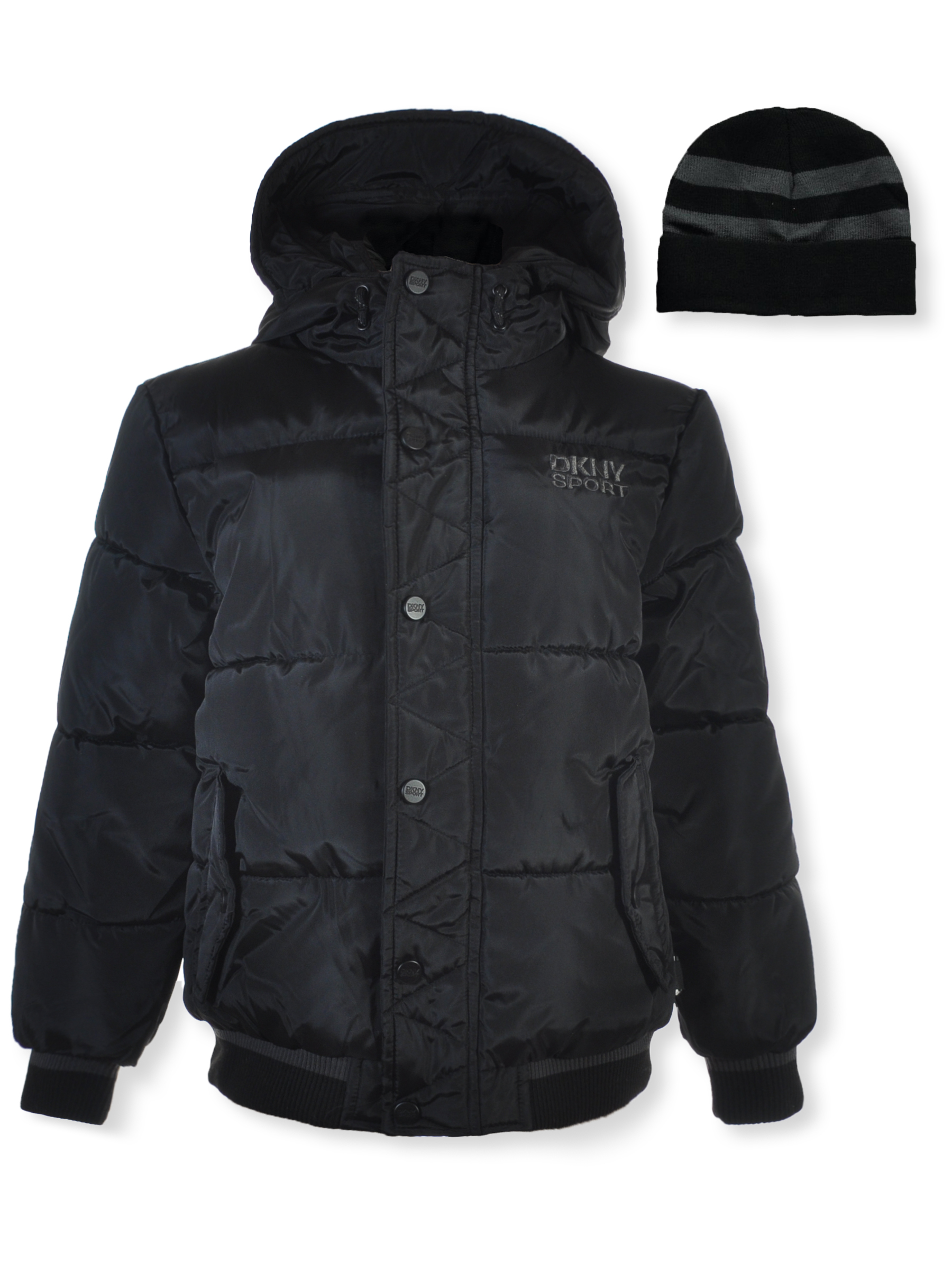 DKNY Boys' Puffer Jacket - Picture 5 of 17