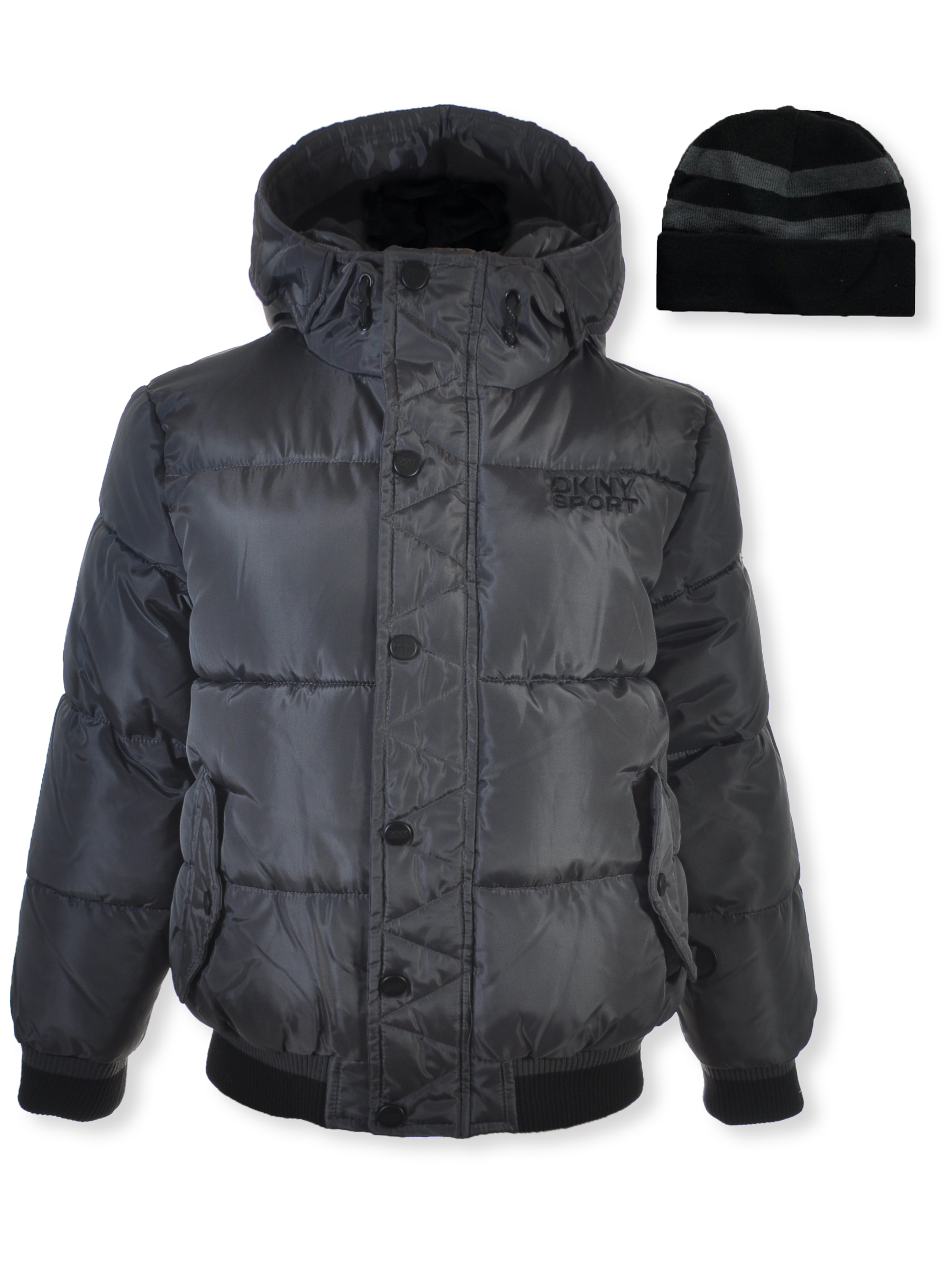 DKNY Boys' Puffer Jacket - Picture 10 of 17