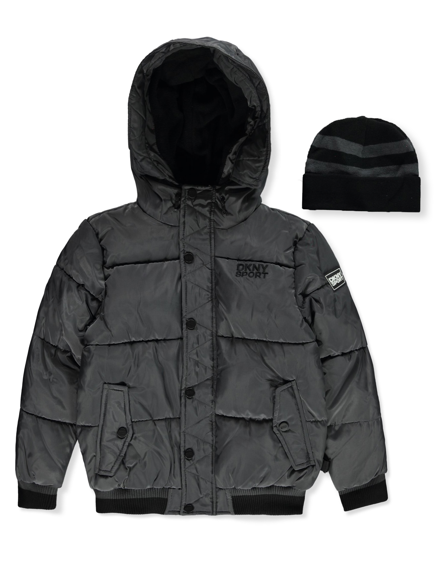 DKNY Boys' Puffer Jacket - Picture 13 of 17