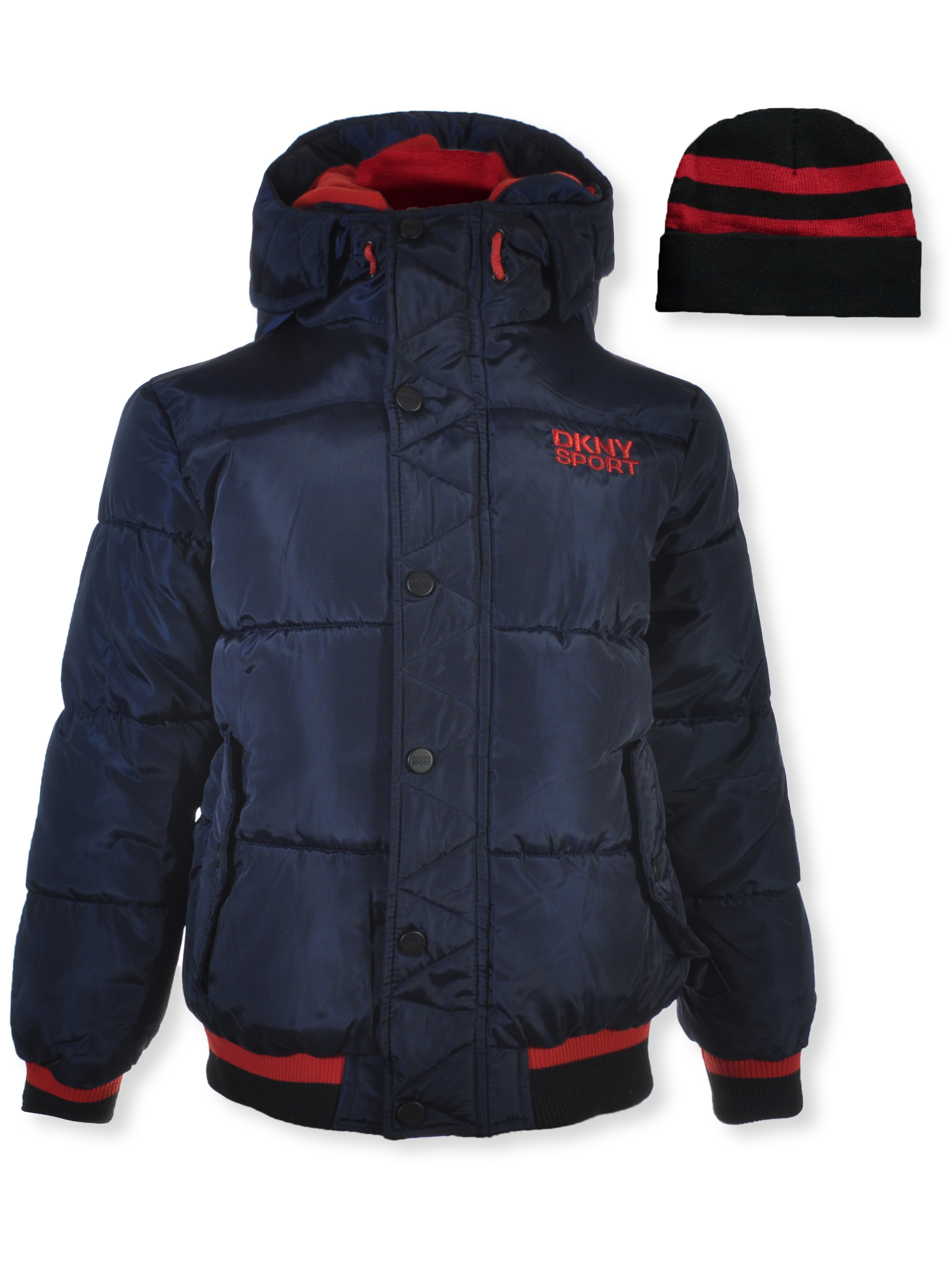 DKNY Boys' Puffer Jacket - Picture 14 of 17