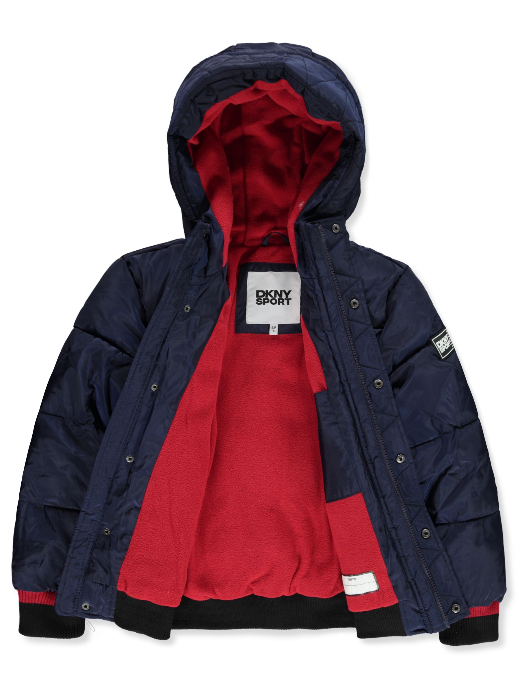 DKNY Boys' Puffer Jacket - Picture 16 of 17