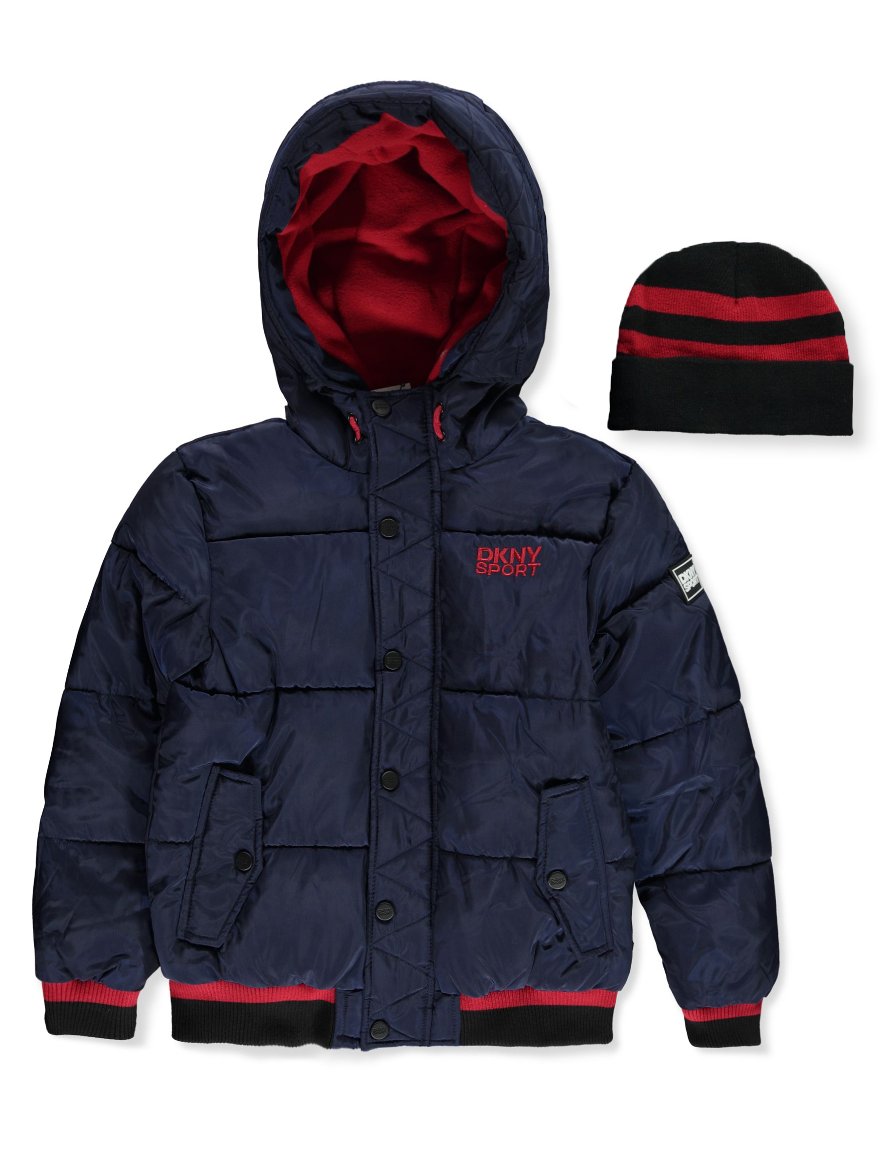 DKNY Boys' Puffer Jacket - Picture 17 of 17
