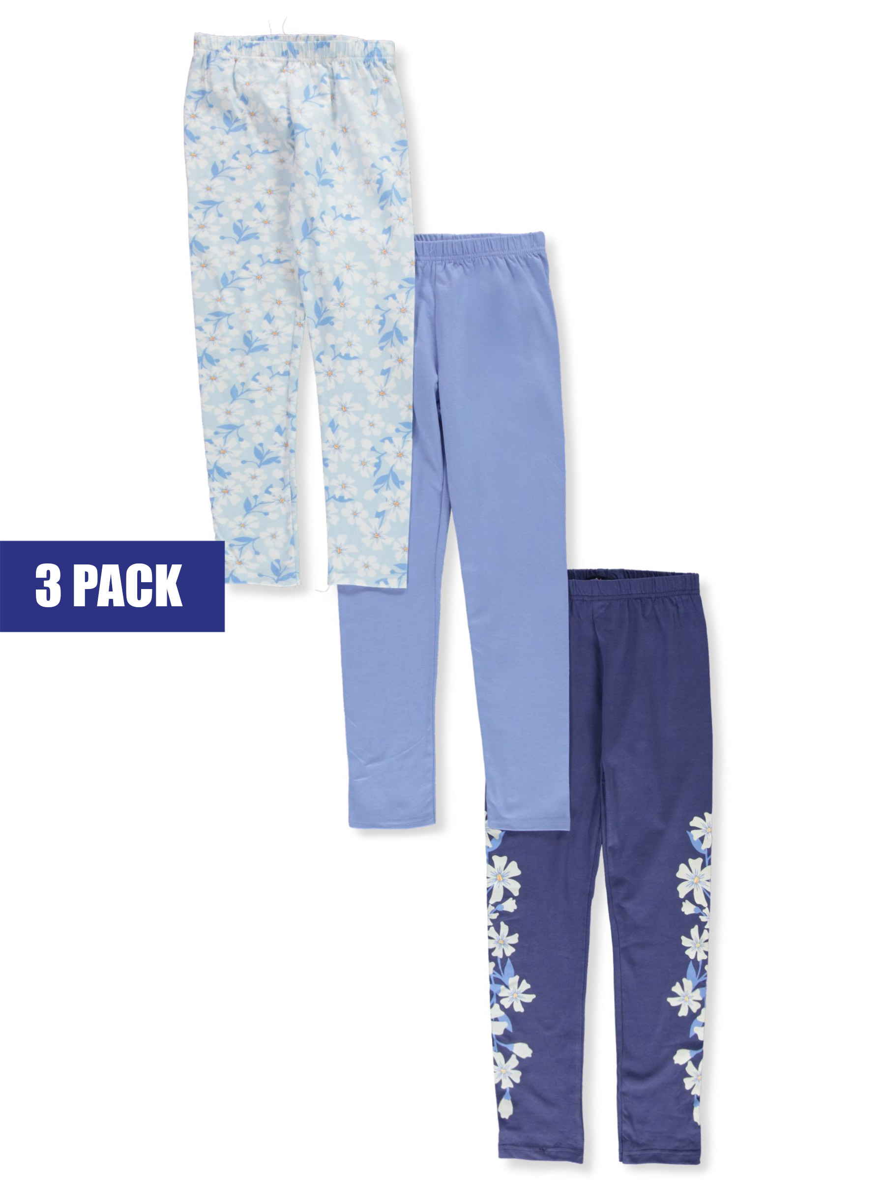 Limited Too Mädchen 3er Pack Leggings - Blau/Multi, 4 - Bild 4 von 14