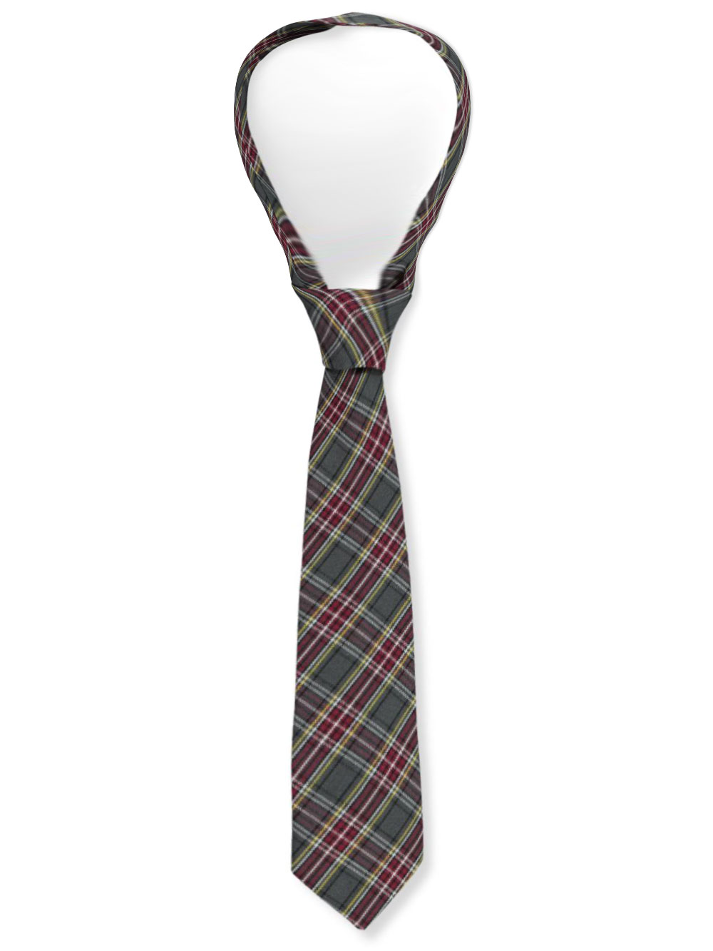Cookie's Boys' Four-In-Hand Tie Color: navy/red/white *plaid #36* Size: one size - Picture 16 of 43