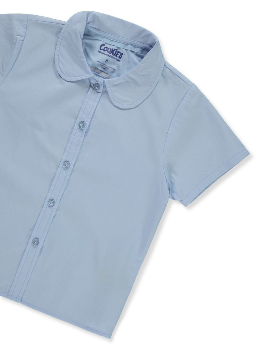 Cookie's Girls' S/S Pan Button-Up Shirt - yellow, 4t - Picture 8 of 16