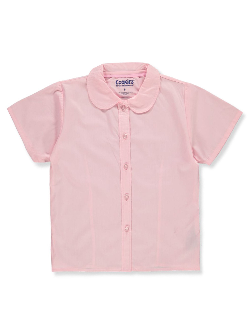 Cookie's Girls' S/S Pan Button-Up Shirt - yellow, 4t - Picture 10 of 16