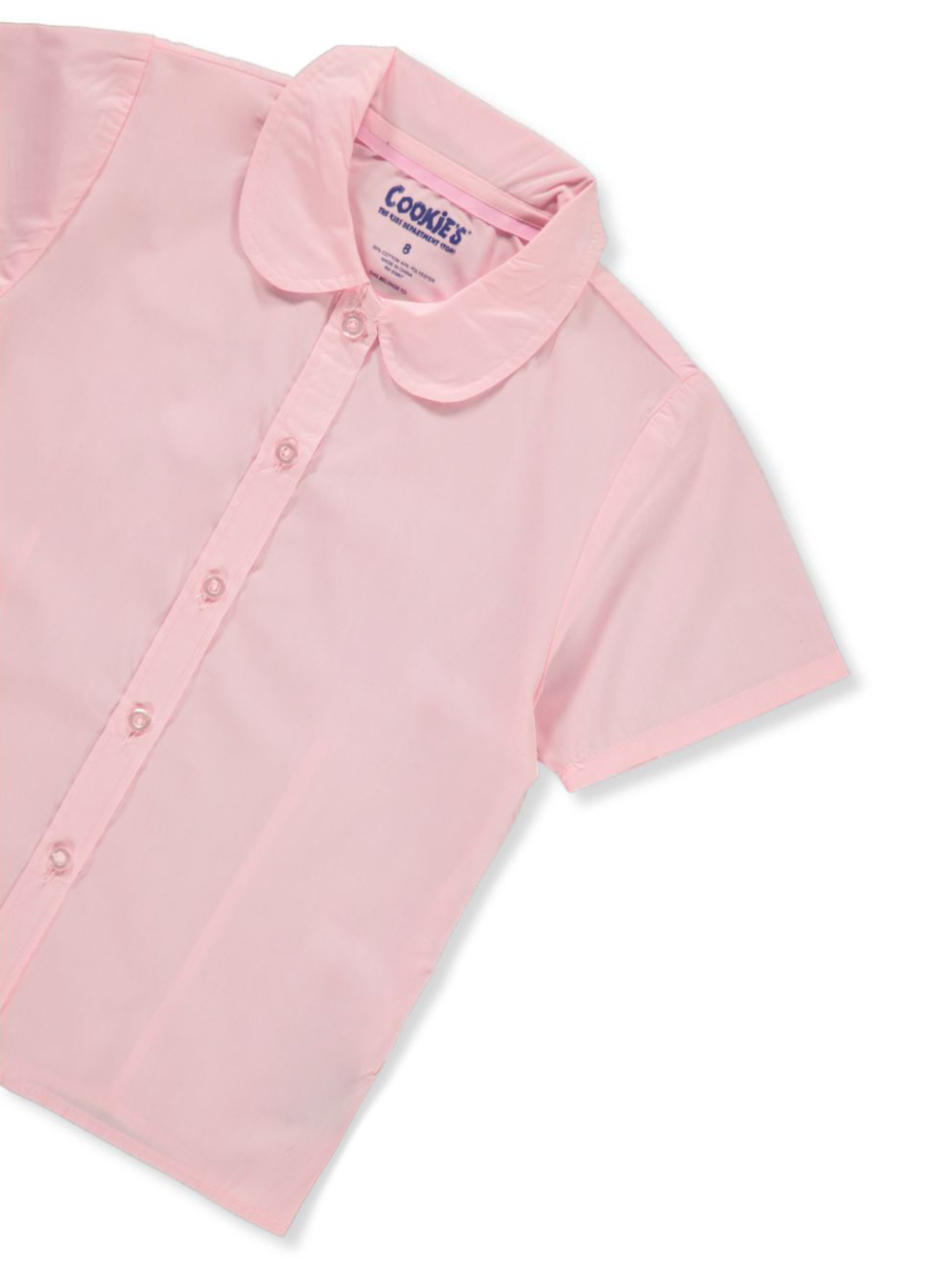 Cookie's Girls' S/S Pan Button-Up Shirt - yellow, 4t - Picture 12 of 16