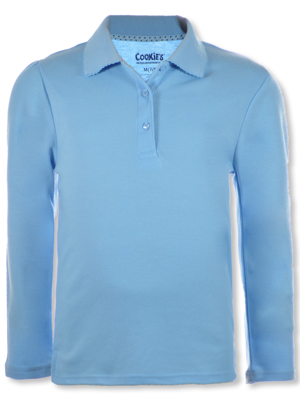 Cookie's Girls' L/S Picot Trim Polo - Picture 5 of 33