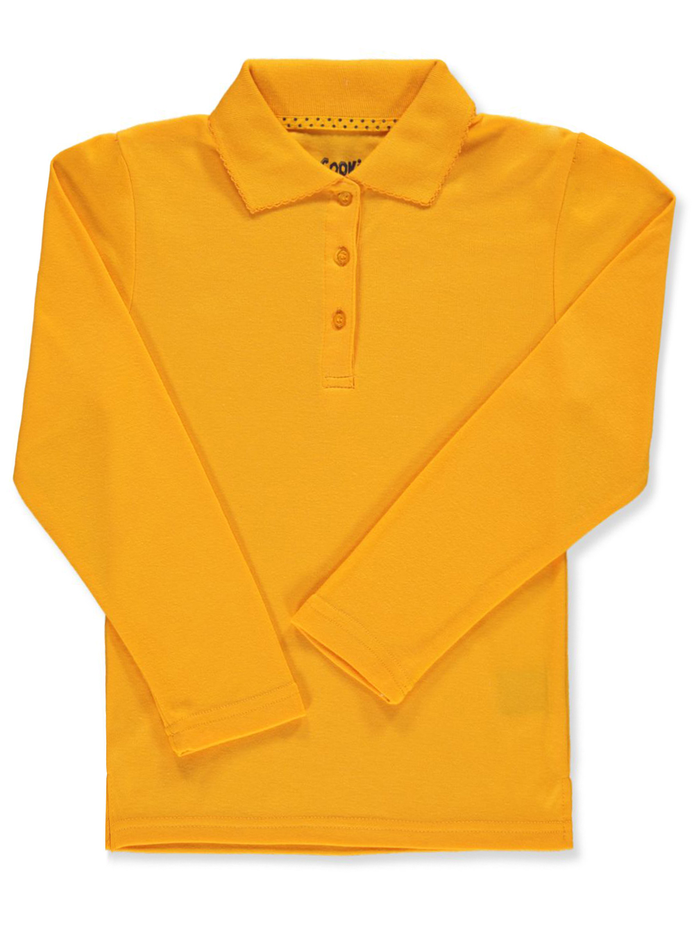 Cookie's Girls' L/S Picot Trim Polo - Picture 11 of 33