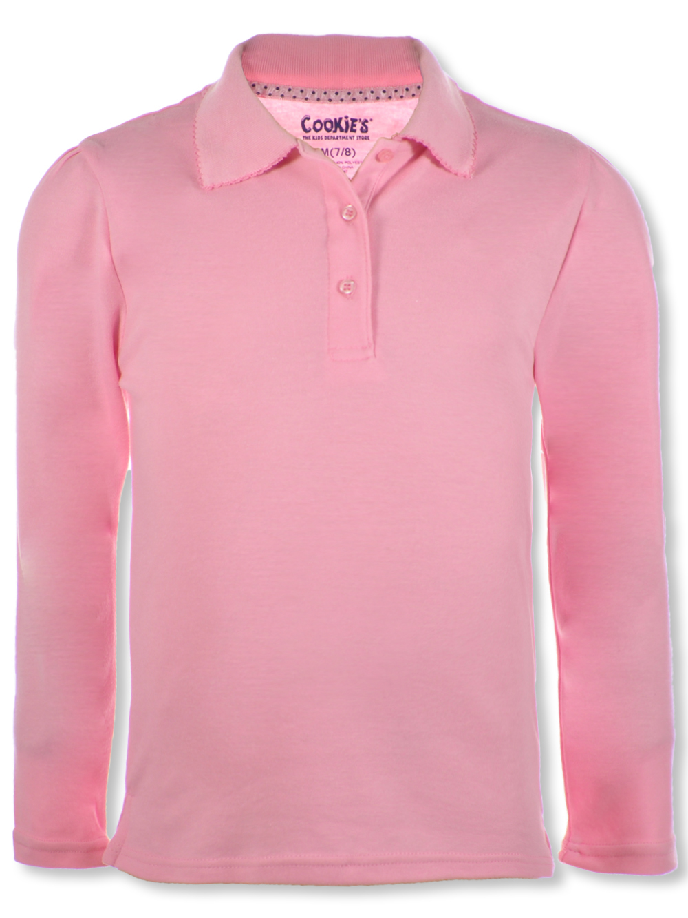 Cookie's Girls' L/S Picot Trim Polo - Picture 22 of 33