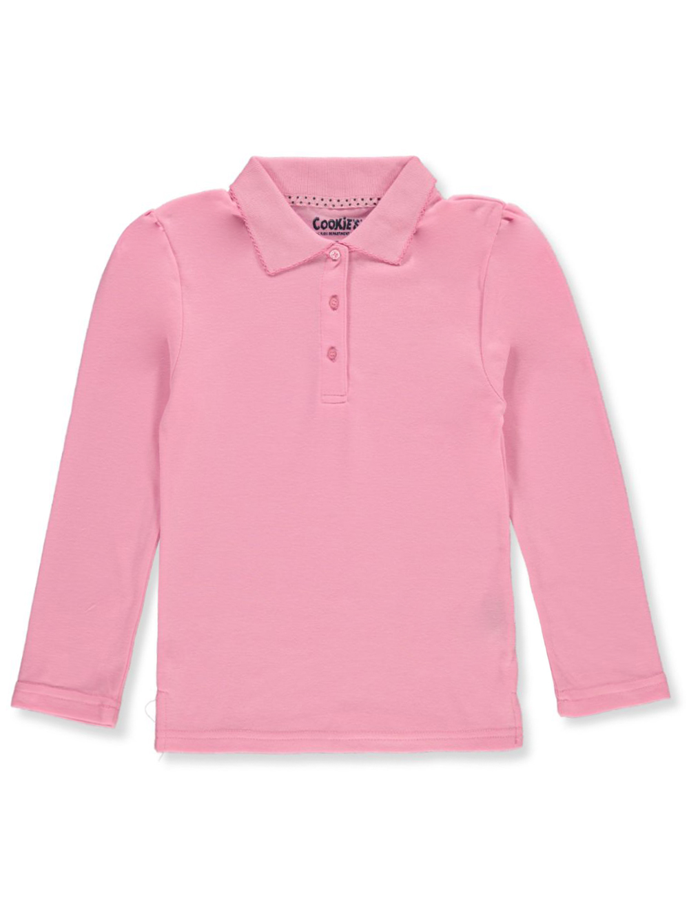 Cookie's Girls' L/S Picot Trim Polo - Picture 24 of 33