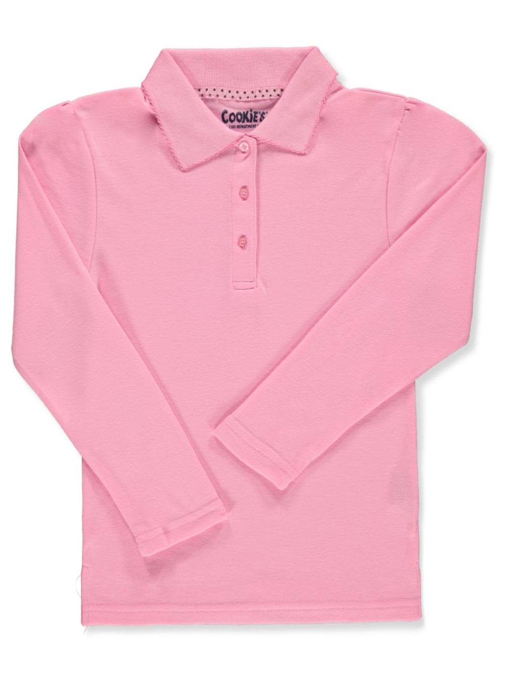 Cookie's Girls' L/S Picot Trim Polo - Picture 23 of 33