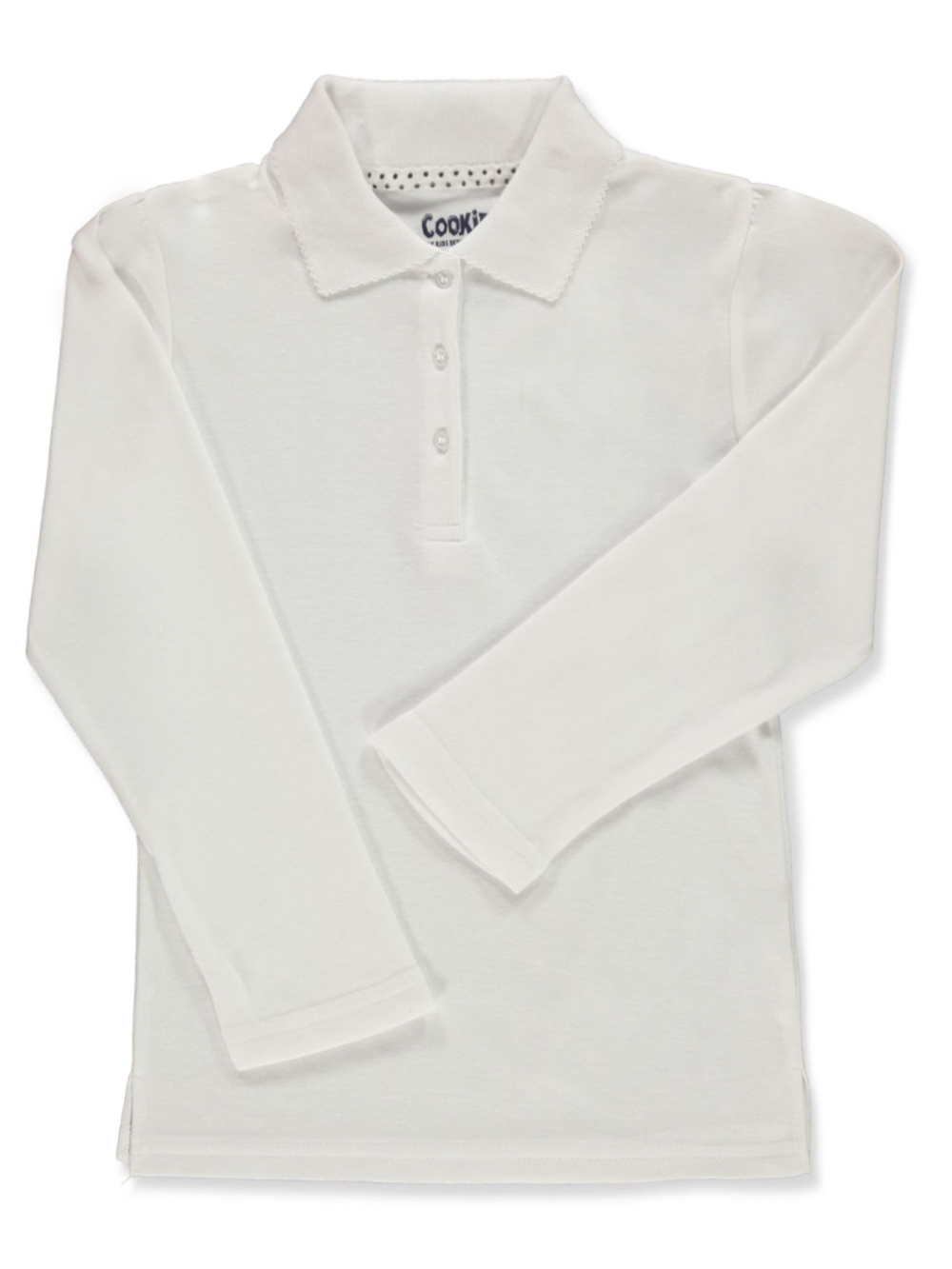 Cookie's Girls' L/S Picot Trim Polo - Picture 27 of 33