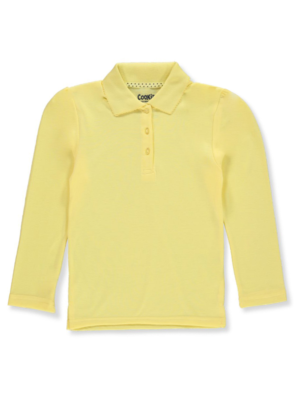 Cookie's Girls' L/S Picot Trim Polo - Picture 32 of 33