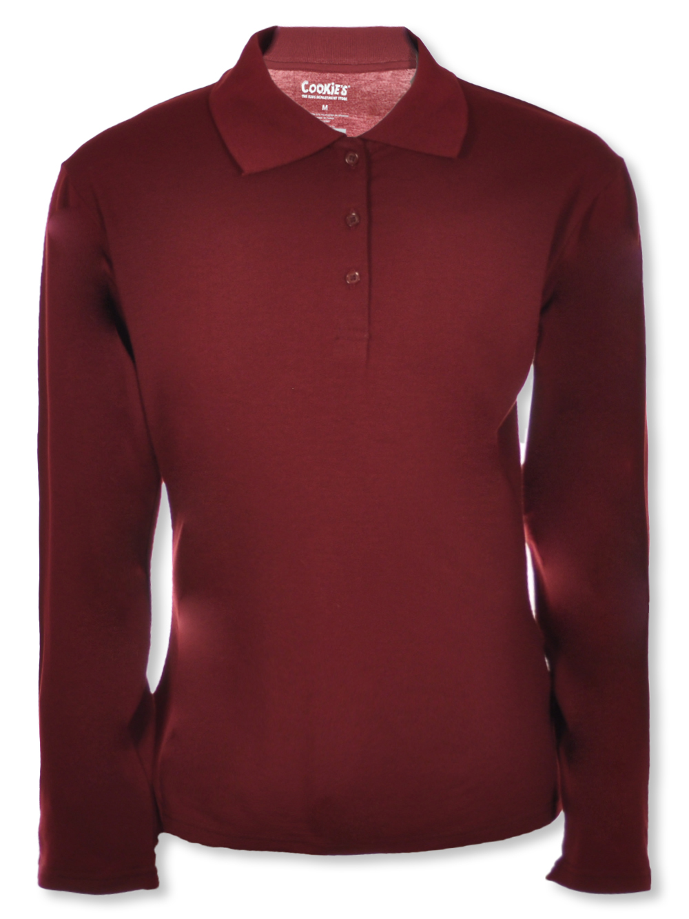Cookie's Women's Picot Trim Polo Shirt - Picture 7 of 31
