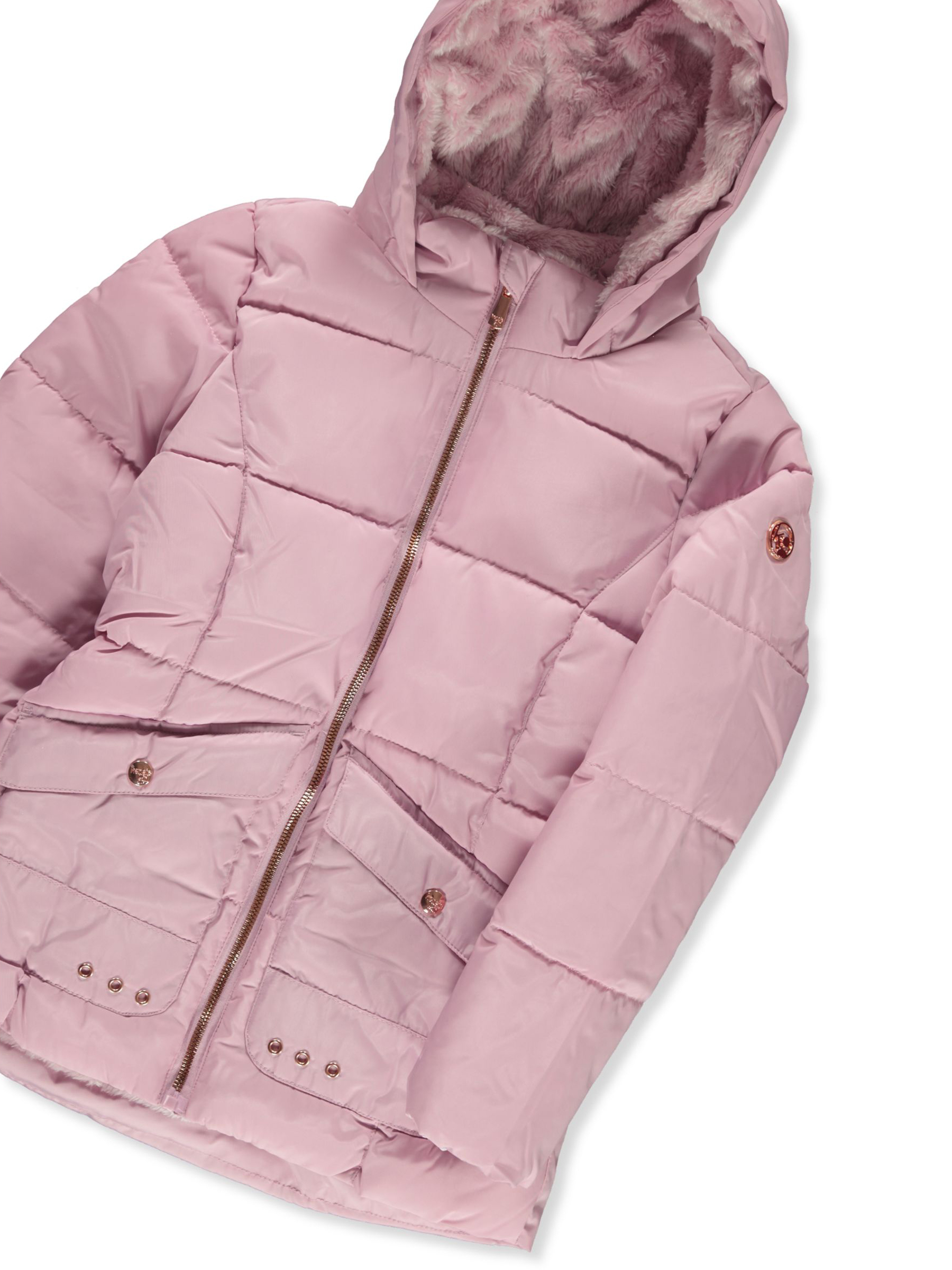 Kensie Girl Girls' Sherpa Jacket - 第 13/16 張圖片