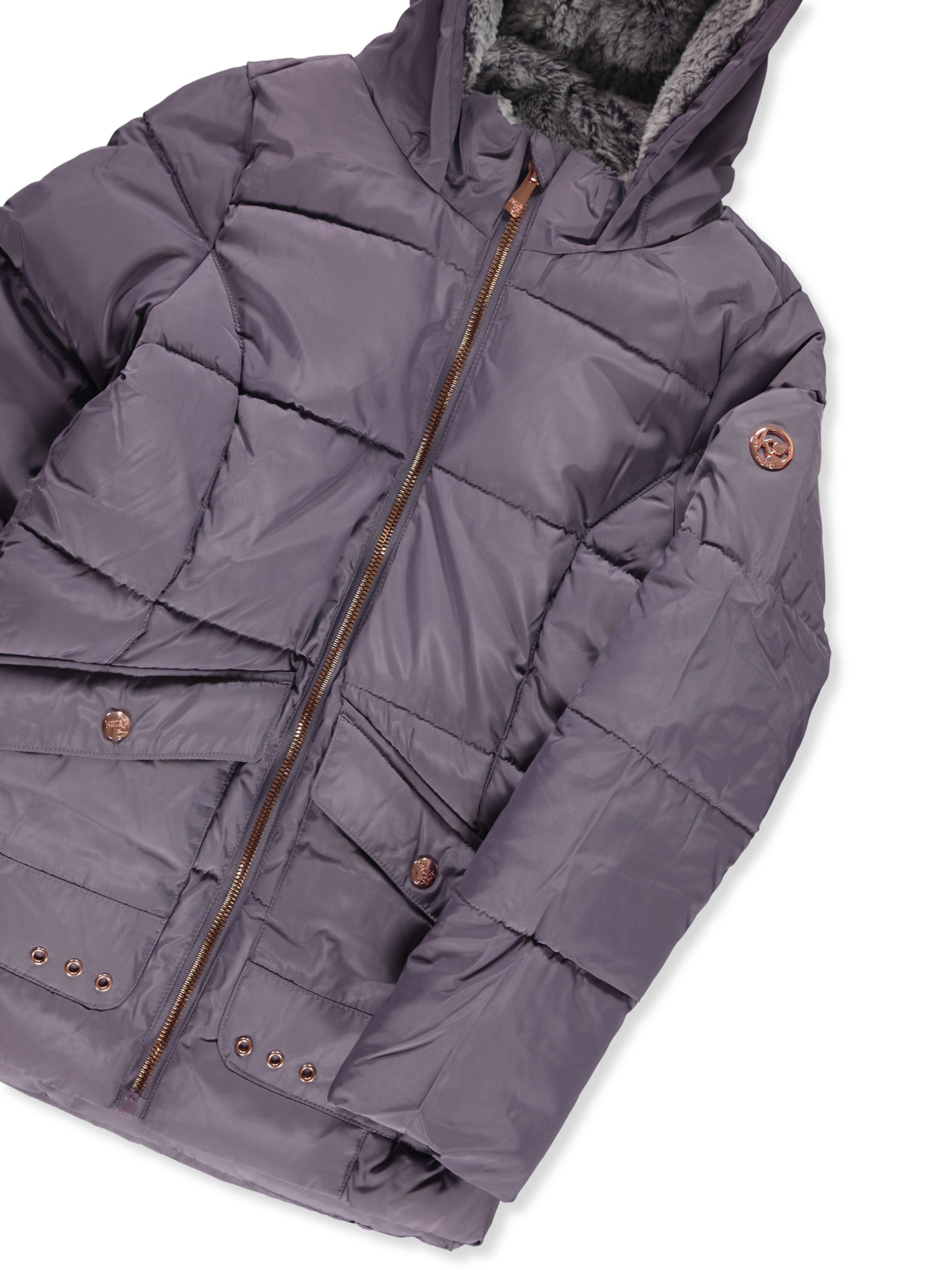 Kensie Girl Girls' Sherpa Jacket - 第 8/16 張圖片