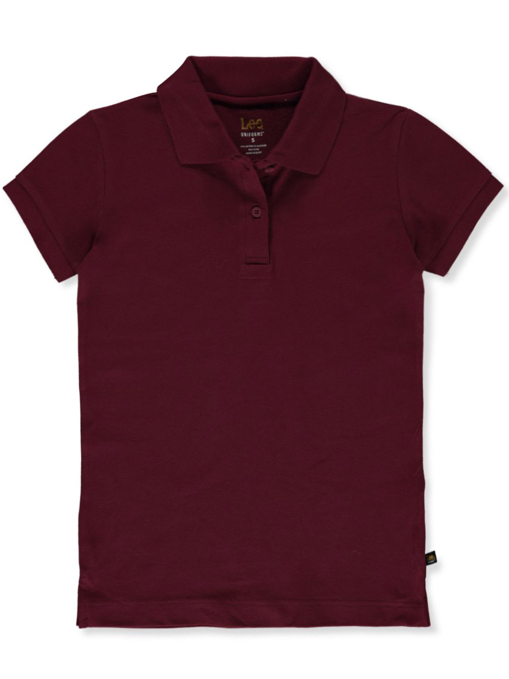 Lee Uniforms “Standard Fit” S/S Pique Polo (Junior Sizes S – 3XL) Color: blue - Picture 10 of 18