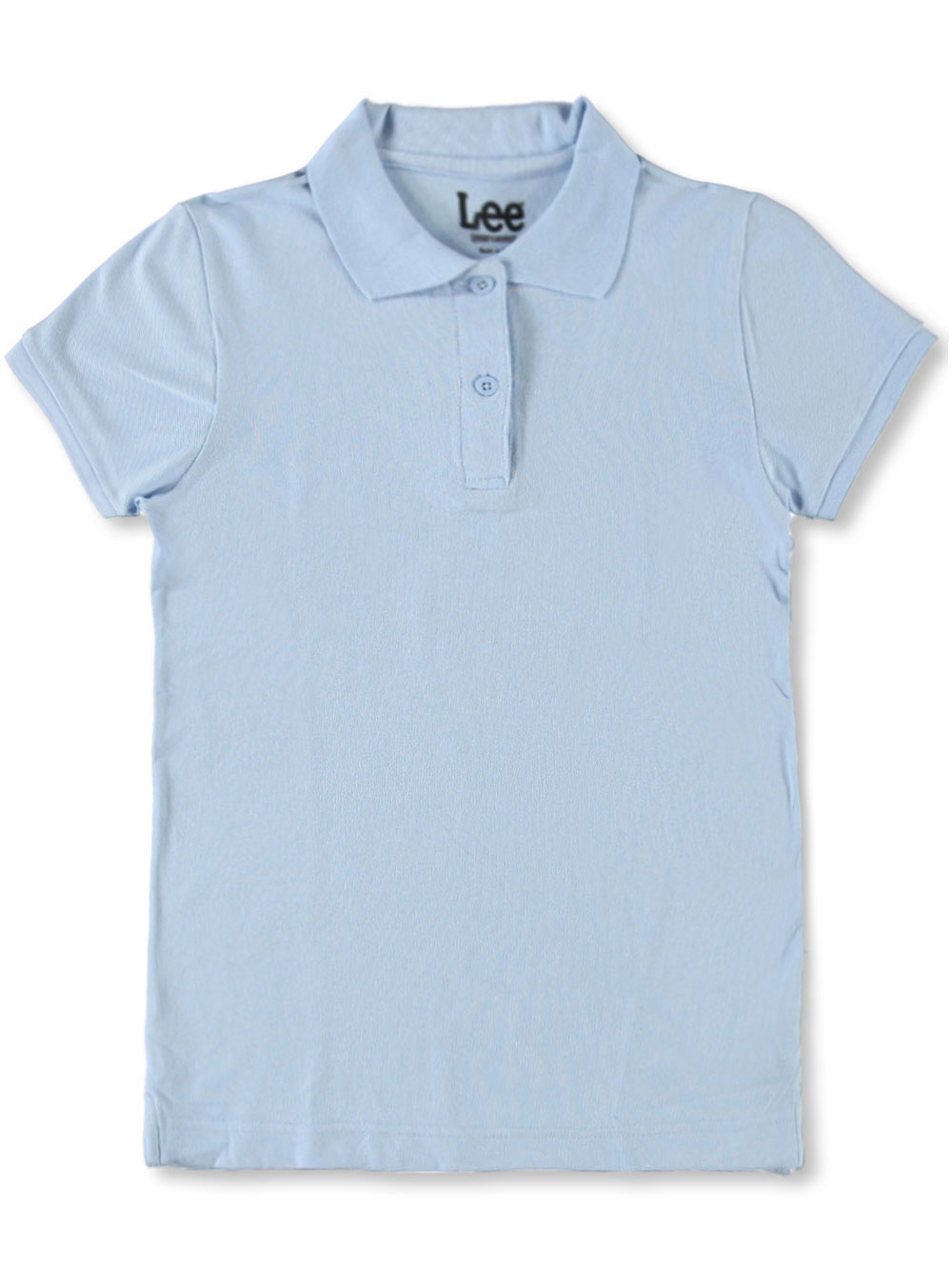 Lee Uniforms “Standard Fit” S/S Pique Polo (Junior Sizes S – 3XL) Color: blue - Picture 13 of 18