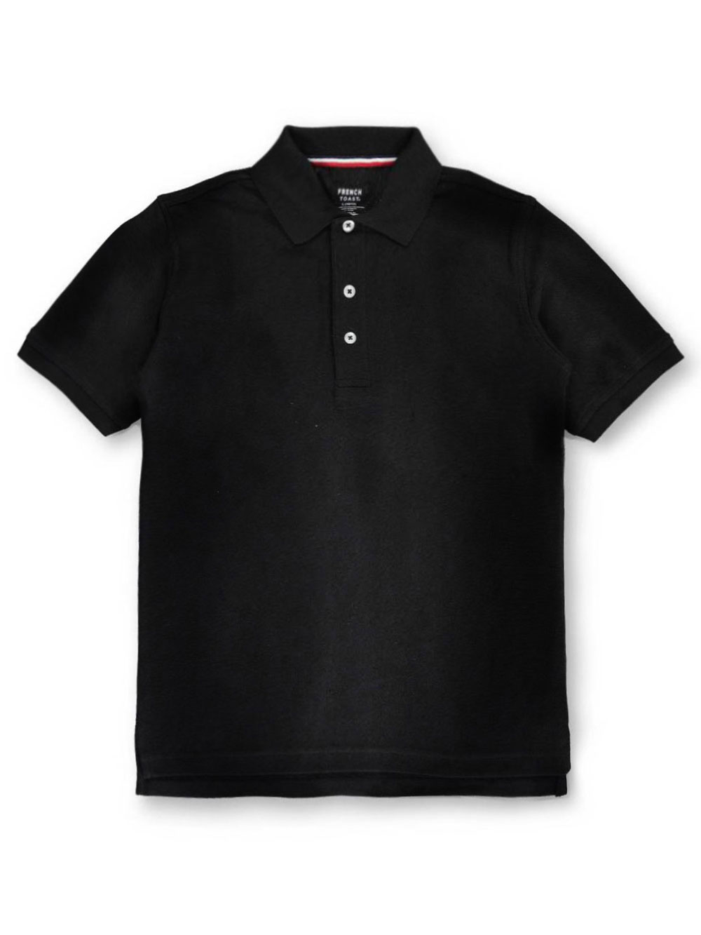 French Toast Unisex S/S Pique Polo (Sizes 8 - 20) - Picture 3 of 23