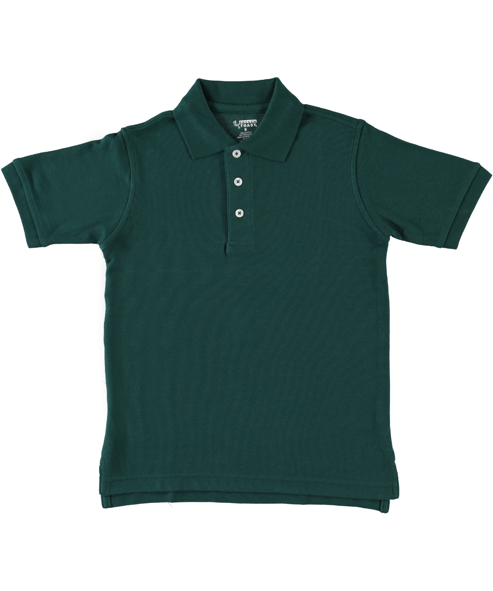 French Toast Unisex S/S Pique Polo (Sizes 8 - 20) - Picture 11 of 23
