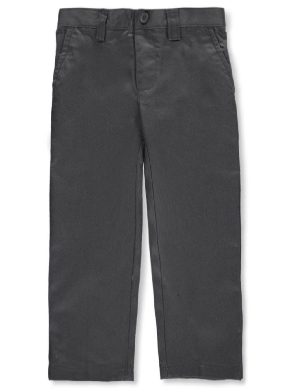 French Toast Boys’ Wrinkle No More Relaxed Fit Pants Color: gray Size: 7 - Picture 7 of 7